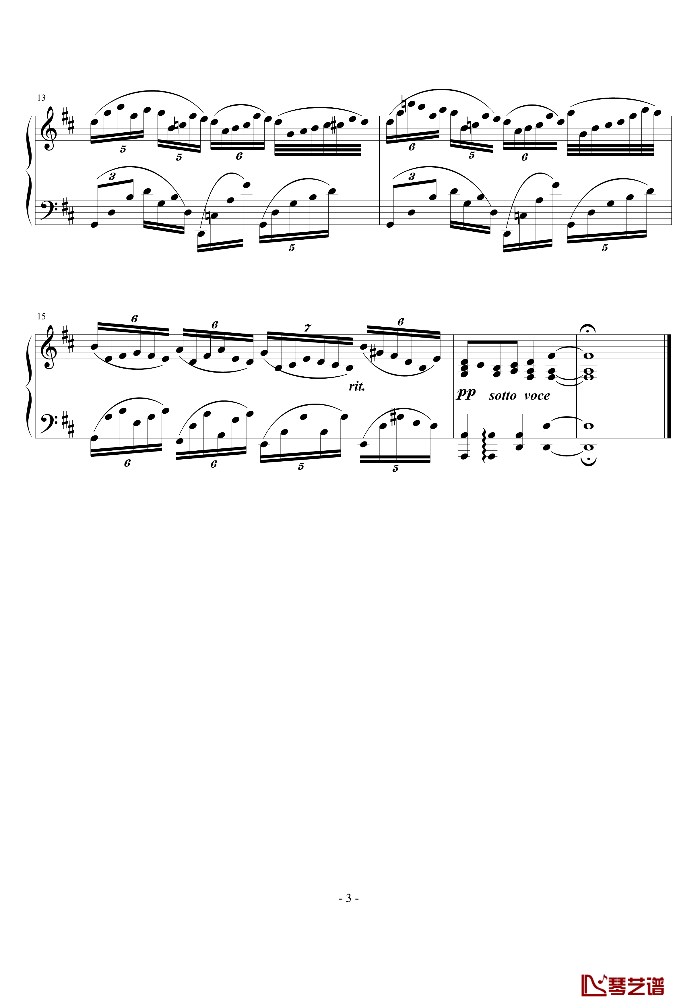 不均等练习曲钢琴谱-nyride3