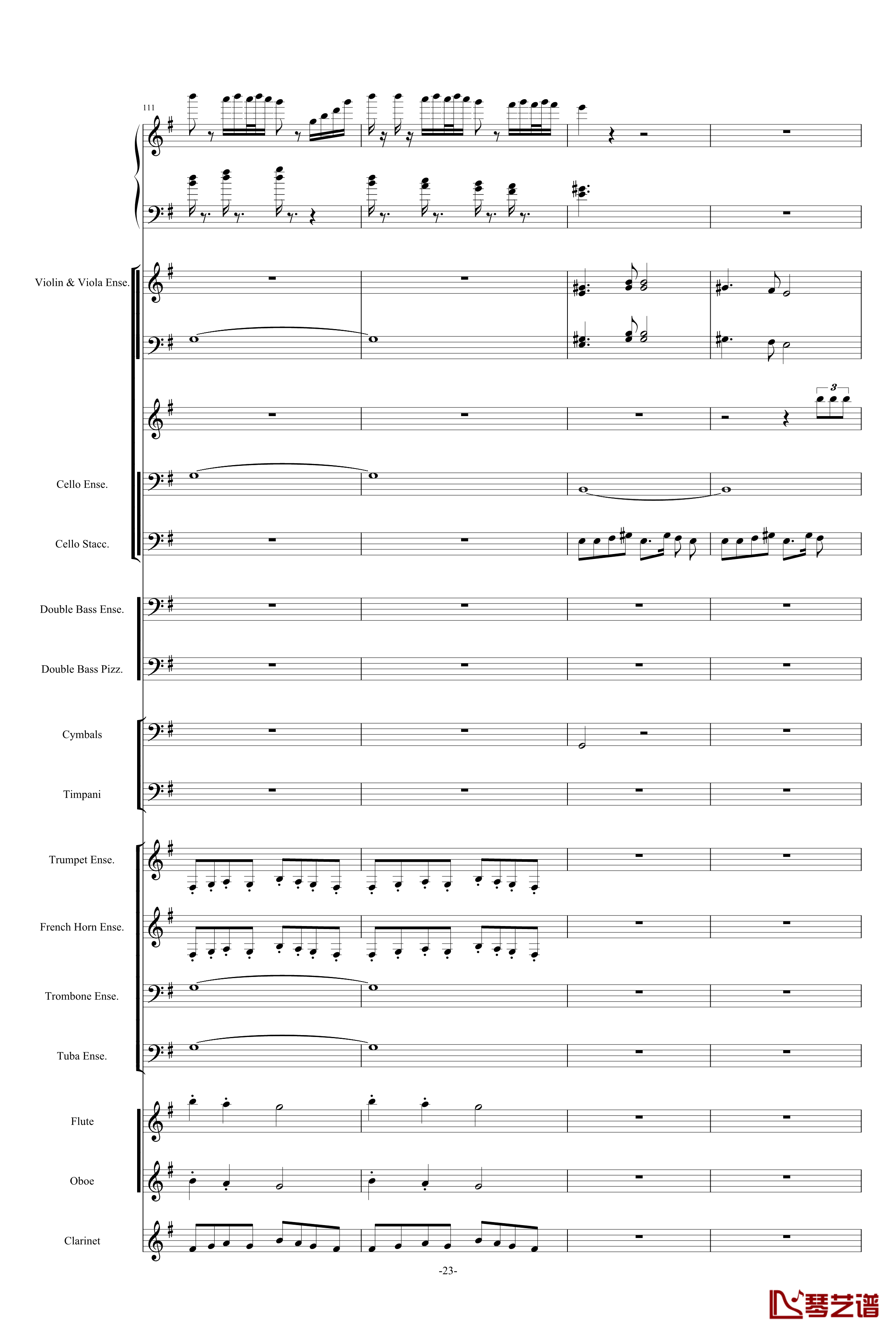 新世界协奏曲 总谱钢琴谱-马克西姆-Maksim·Mrvica23