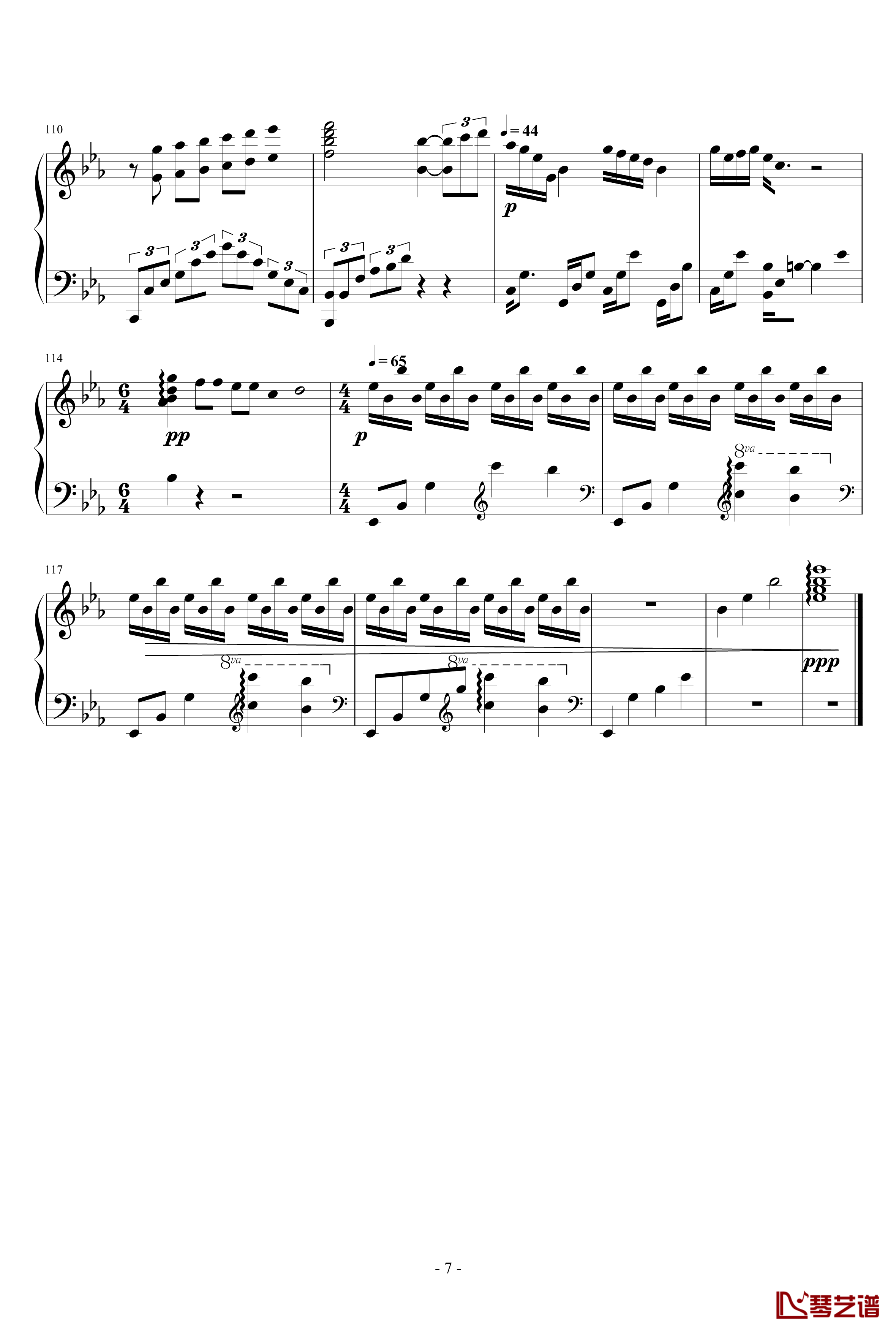 Bohemian Rhapsody钢琴谱-马克西姆-Maksim·Mrvica7