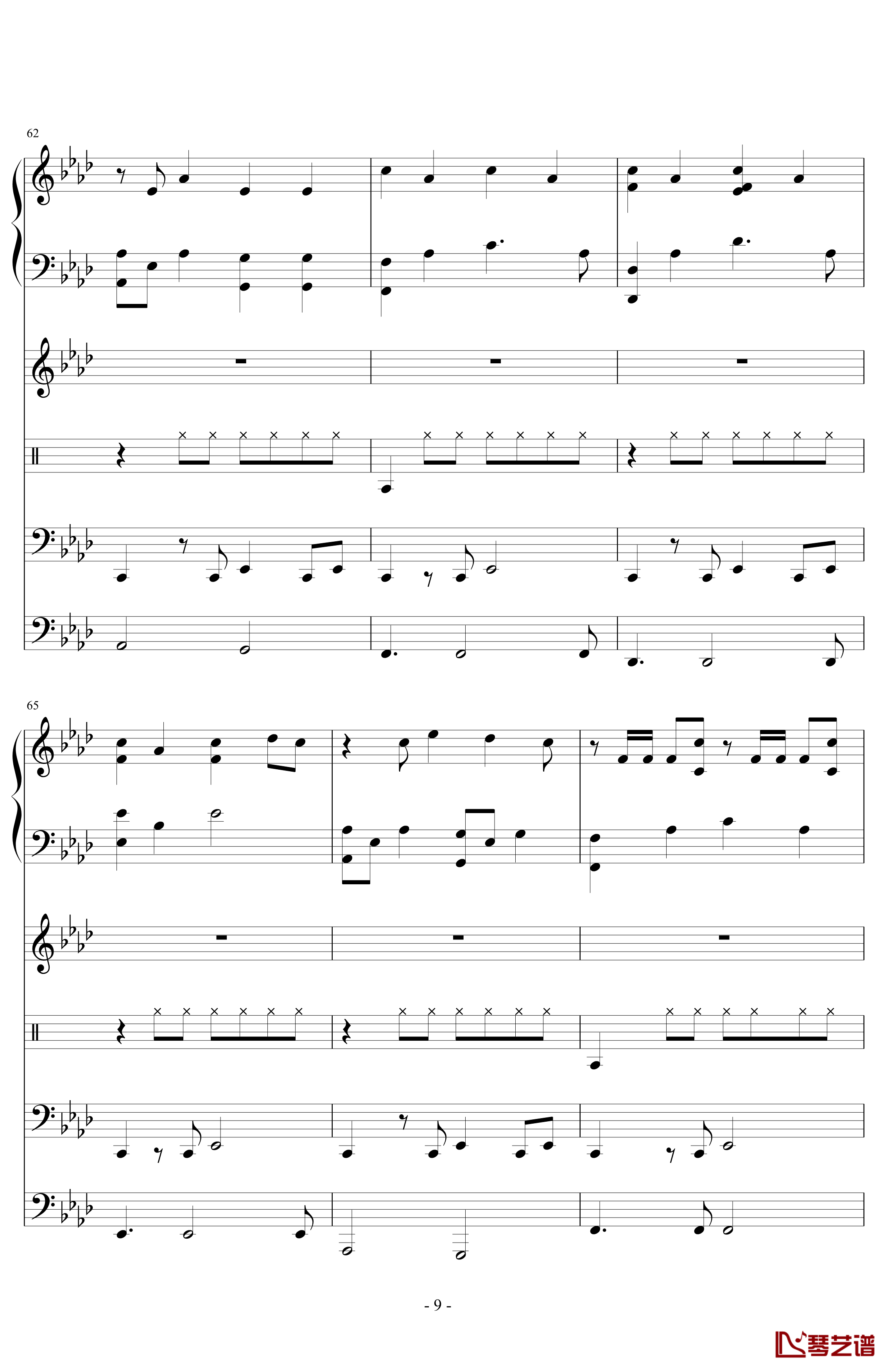 Annabelle钢琴谱-悲伤钢琴9
