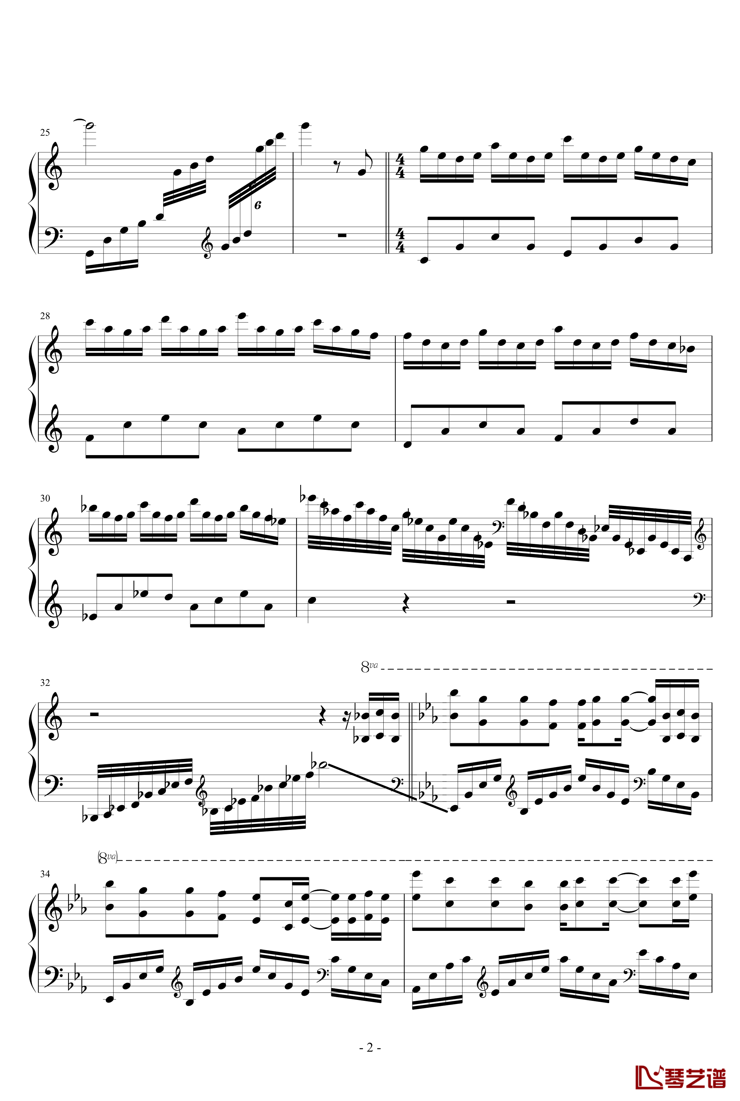 秋梦钢琴谱-维维安2