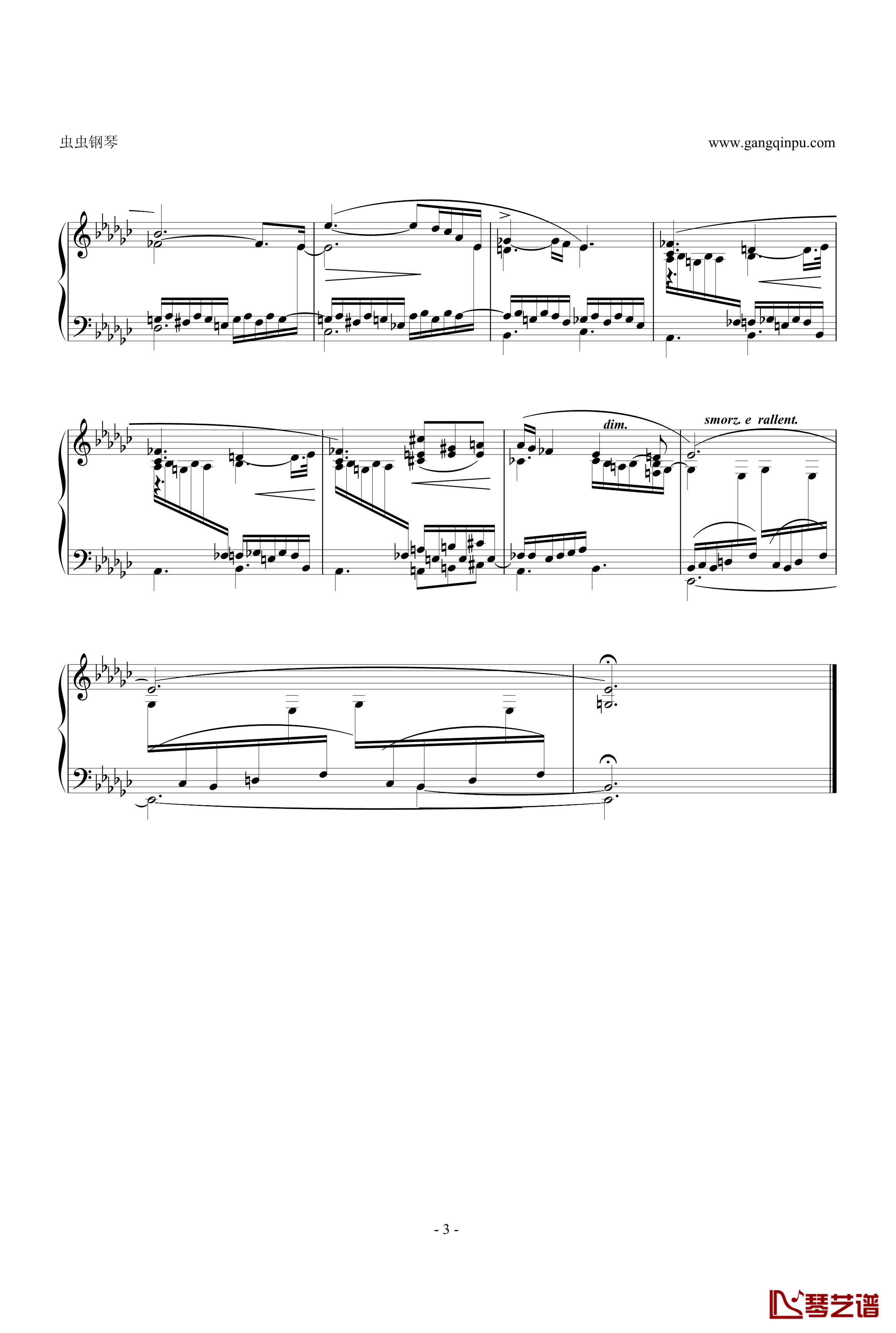 Etude OP.10 NO.6钢琴谱-肖邦练习曲-chopin3
