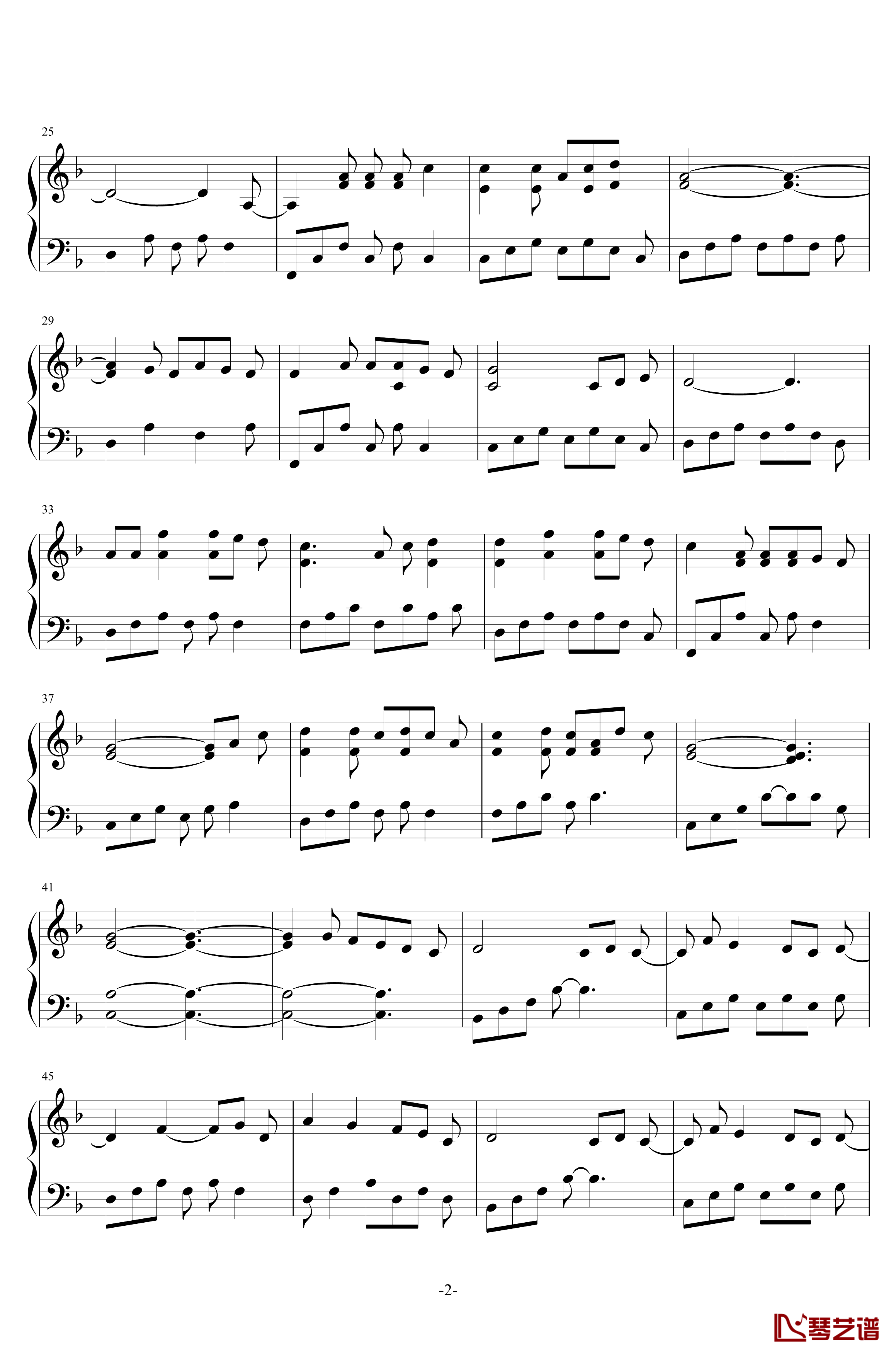 雅尼钢琴谱-Yanni2