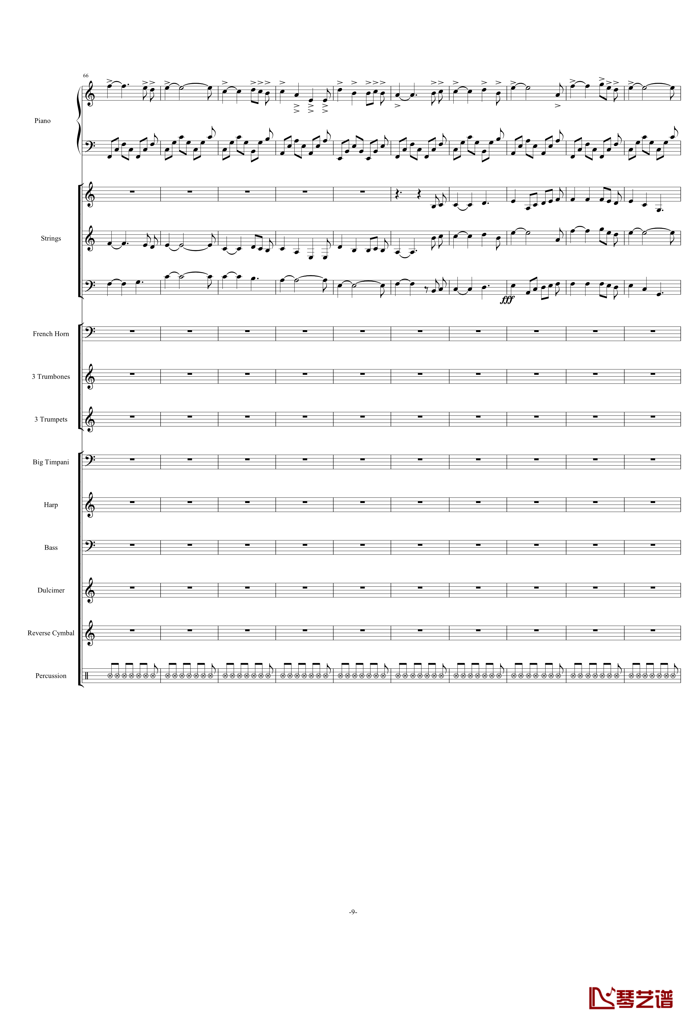 Santorini圣托里尼钢琴谱-完整版-雅尼9
