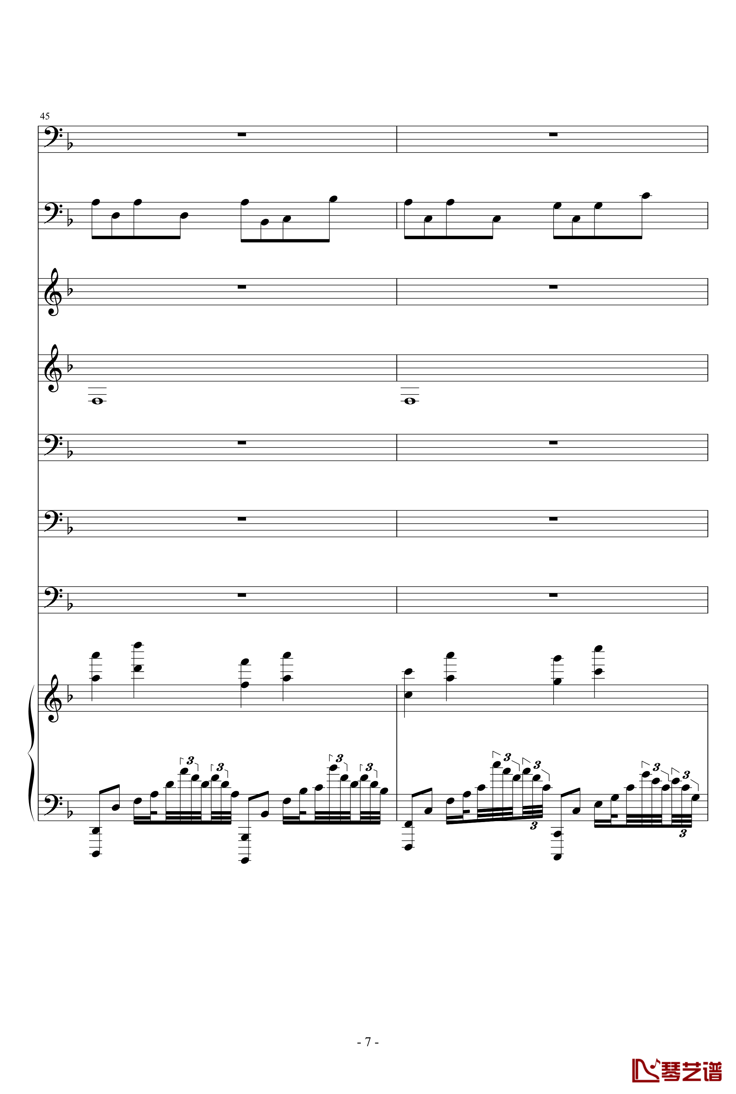 The Song of AFCG钢琴谱-Intro-Ｓòrγy.7