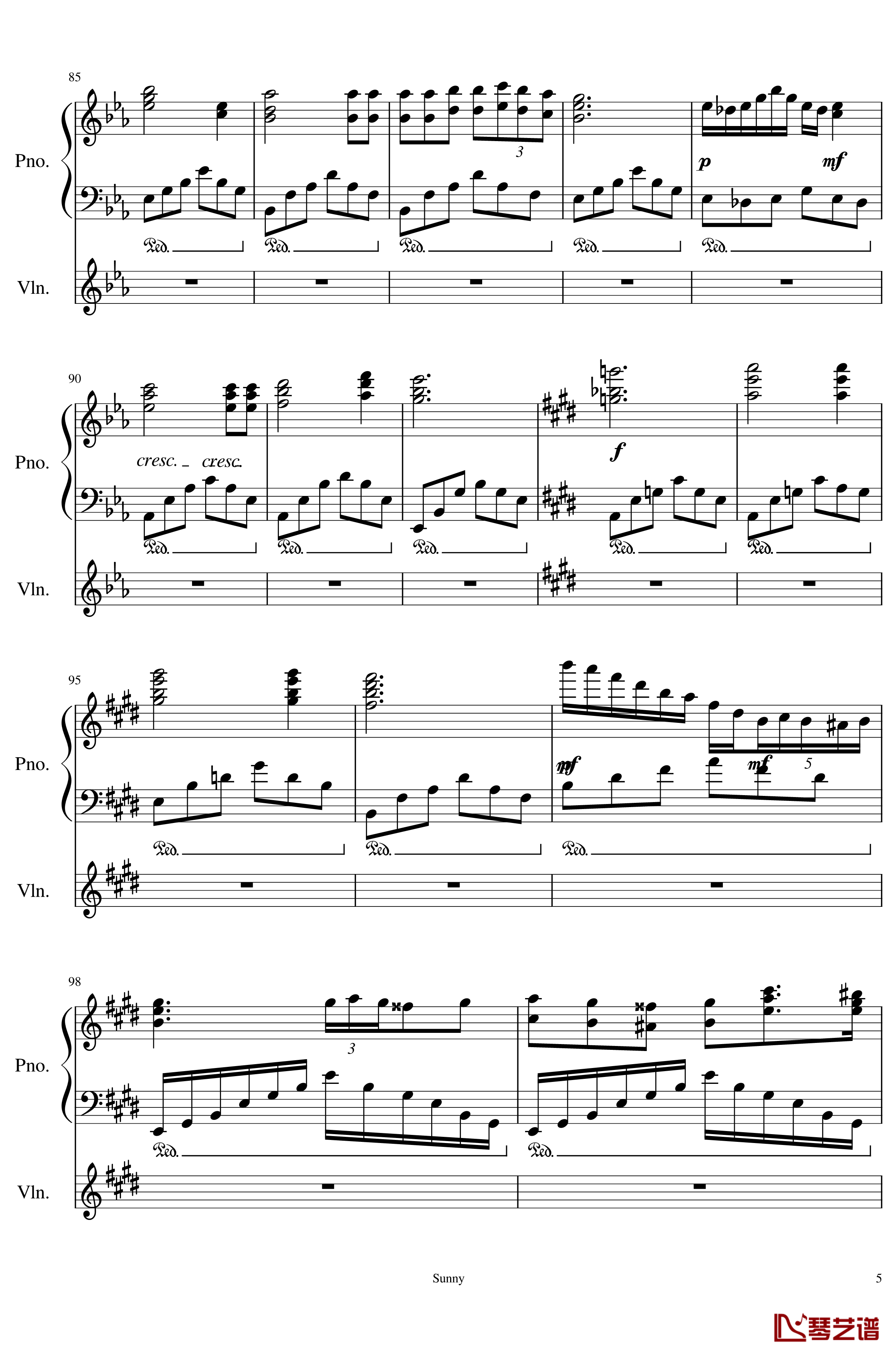 Op.1-1 钢琴谱-My First Music-SunnyAK475
