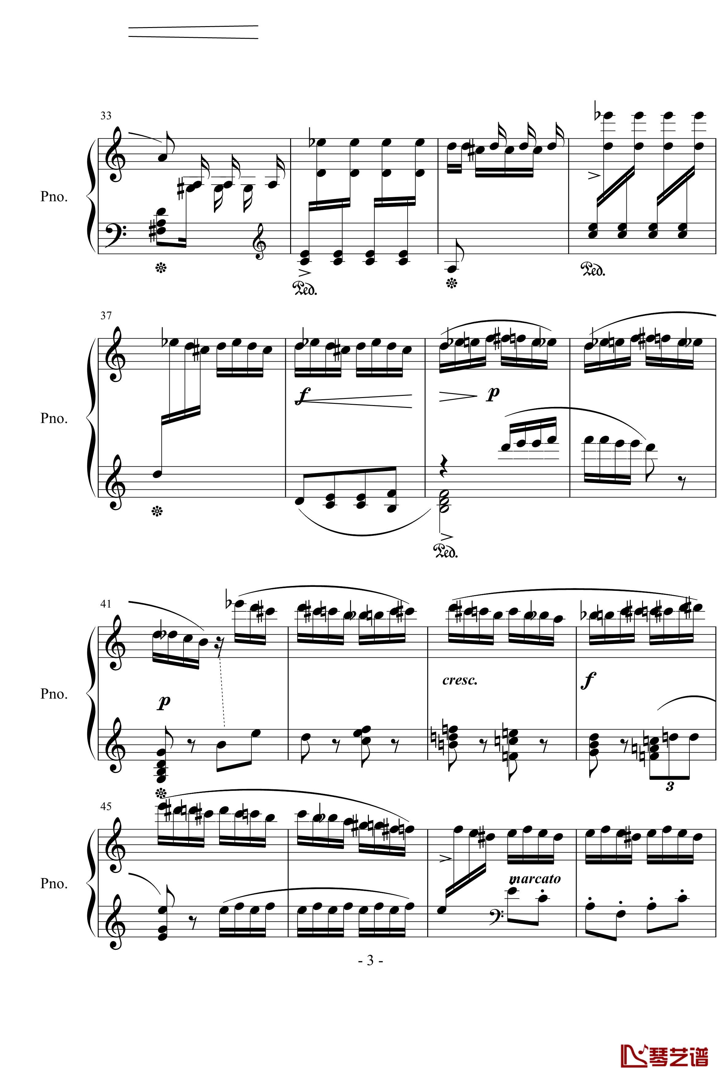 野蜂飞舞钢琴谱-大总谱-马克西姆-Maksim·Mrvica3