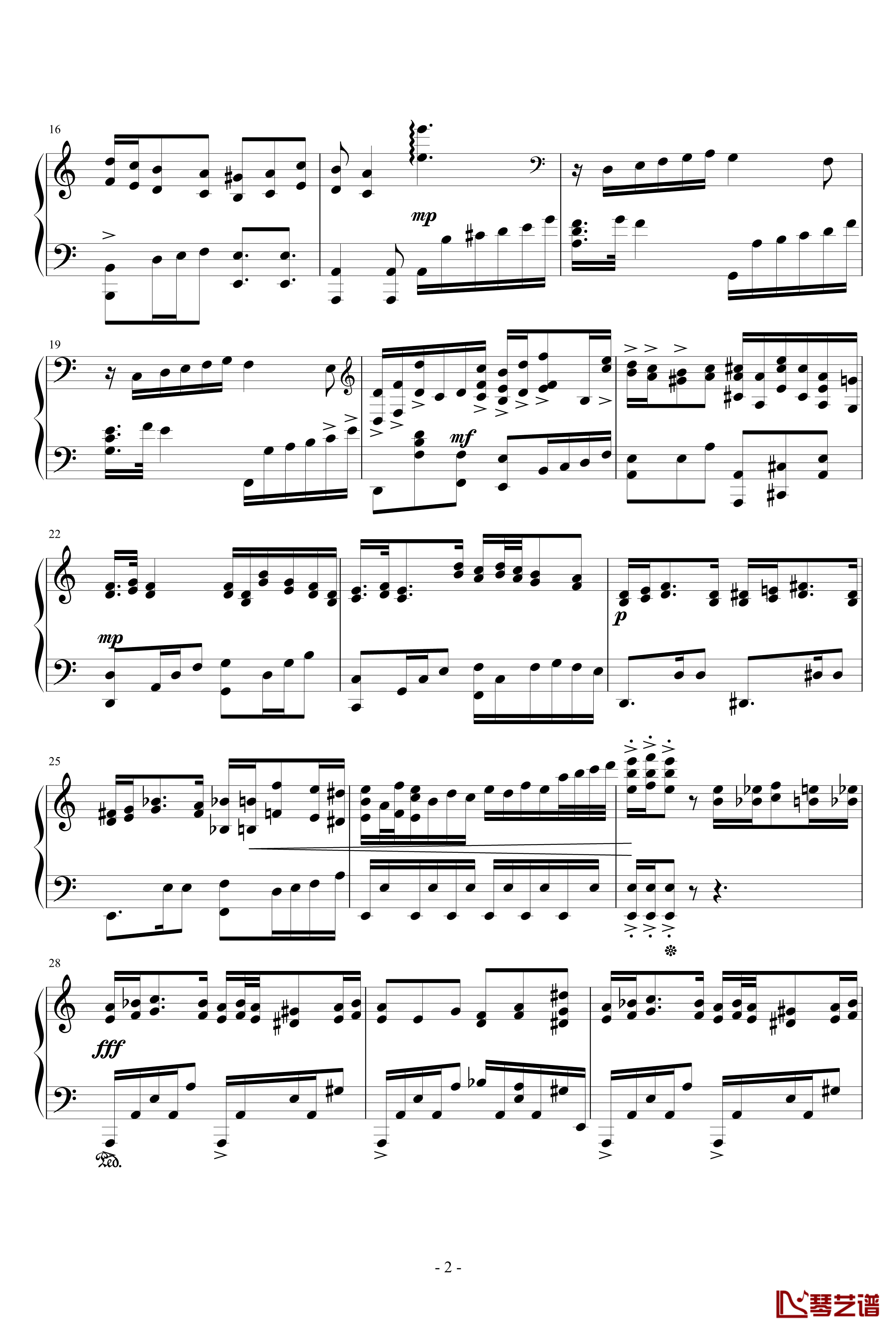 沙耶香的结界钢琴谱-魔法少女小圆2