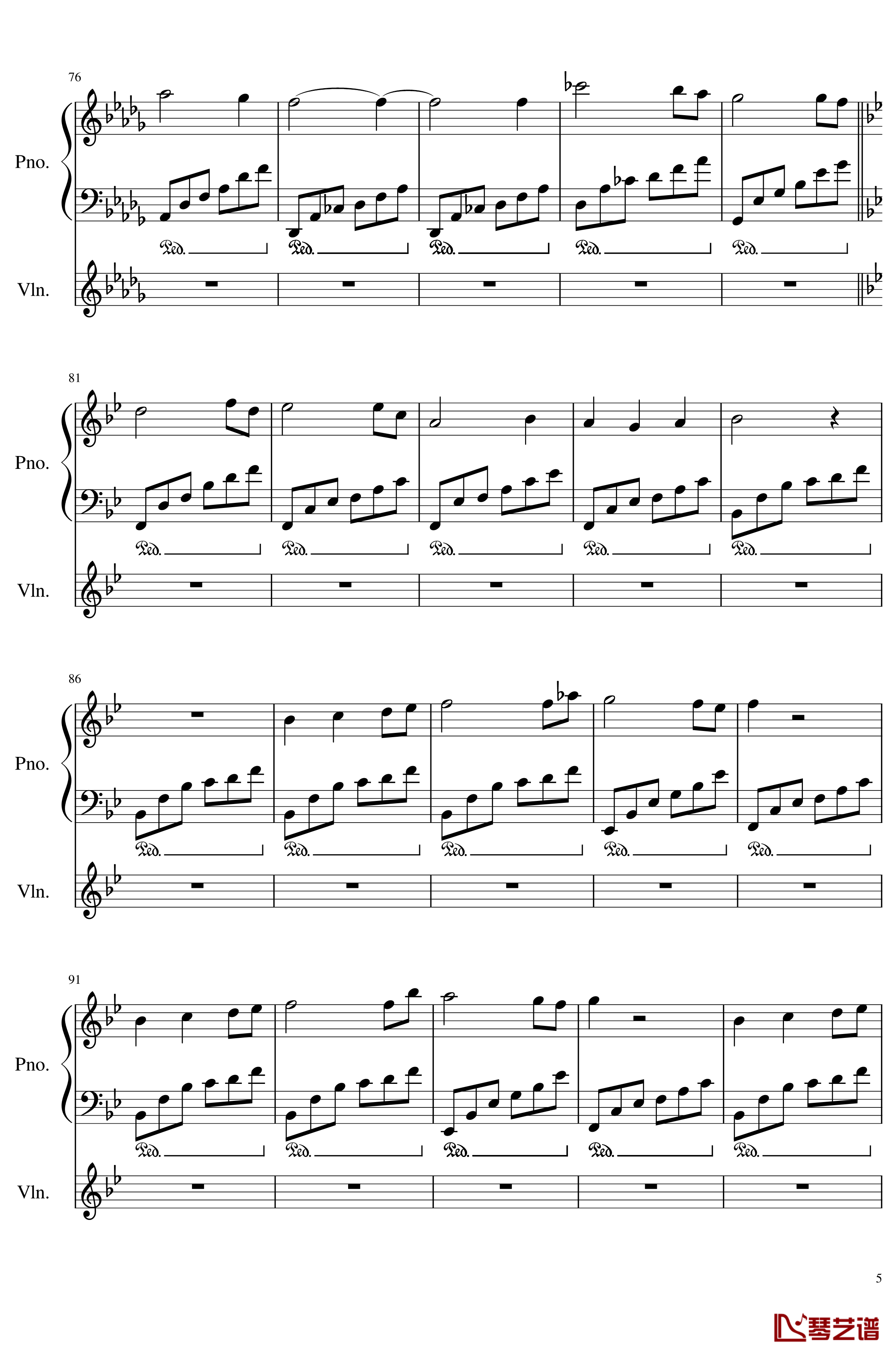 Op.2-2钢琴谱-黎明-SunnyAK475