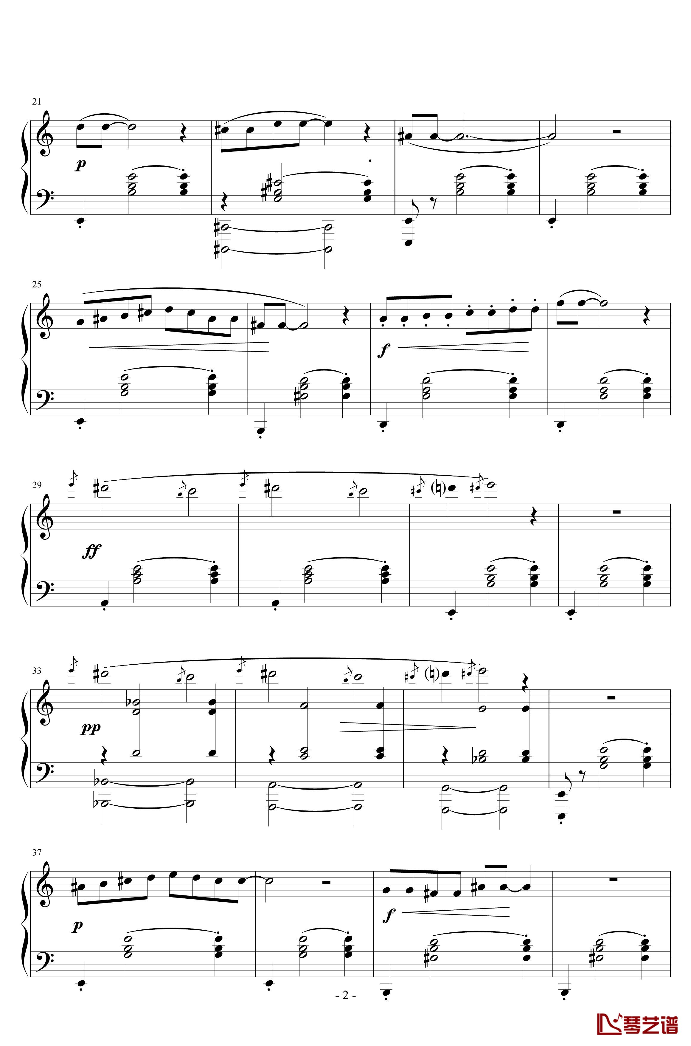 三首梨形小品钢琴谱-序奏-说话在先-沙拉萨蒂-萨蒂2