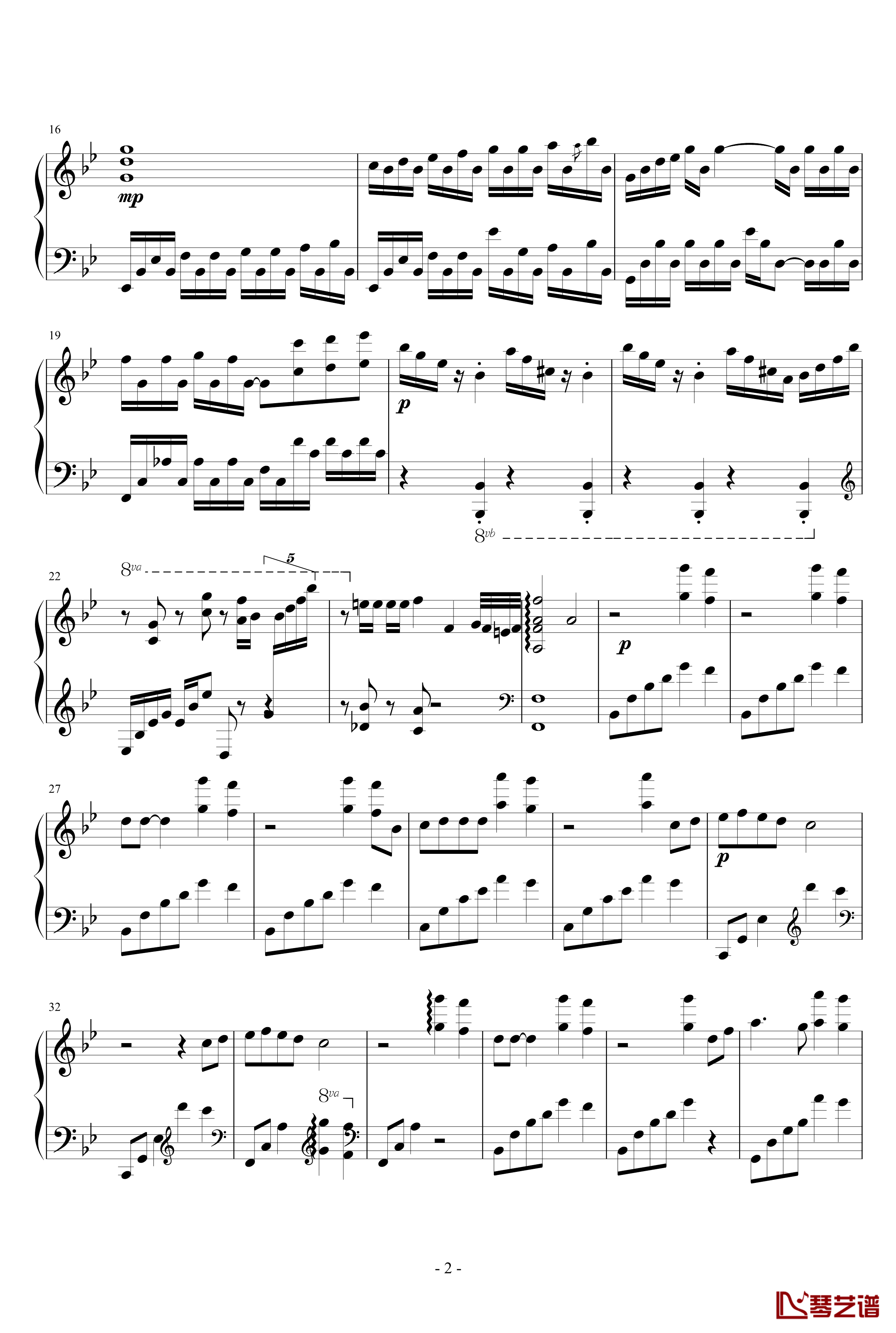 Bohemian Rhapsody钢琴谱-马克西姆-Maksim·Mrvica2