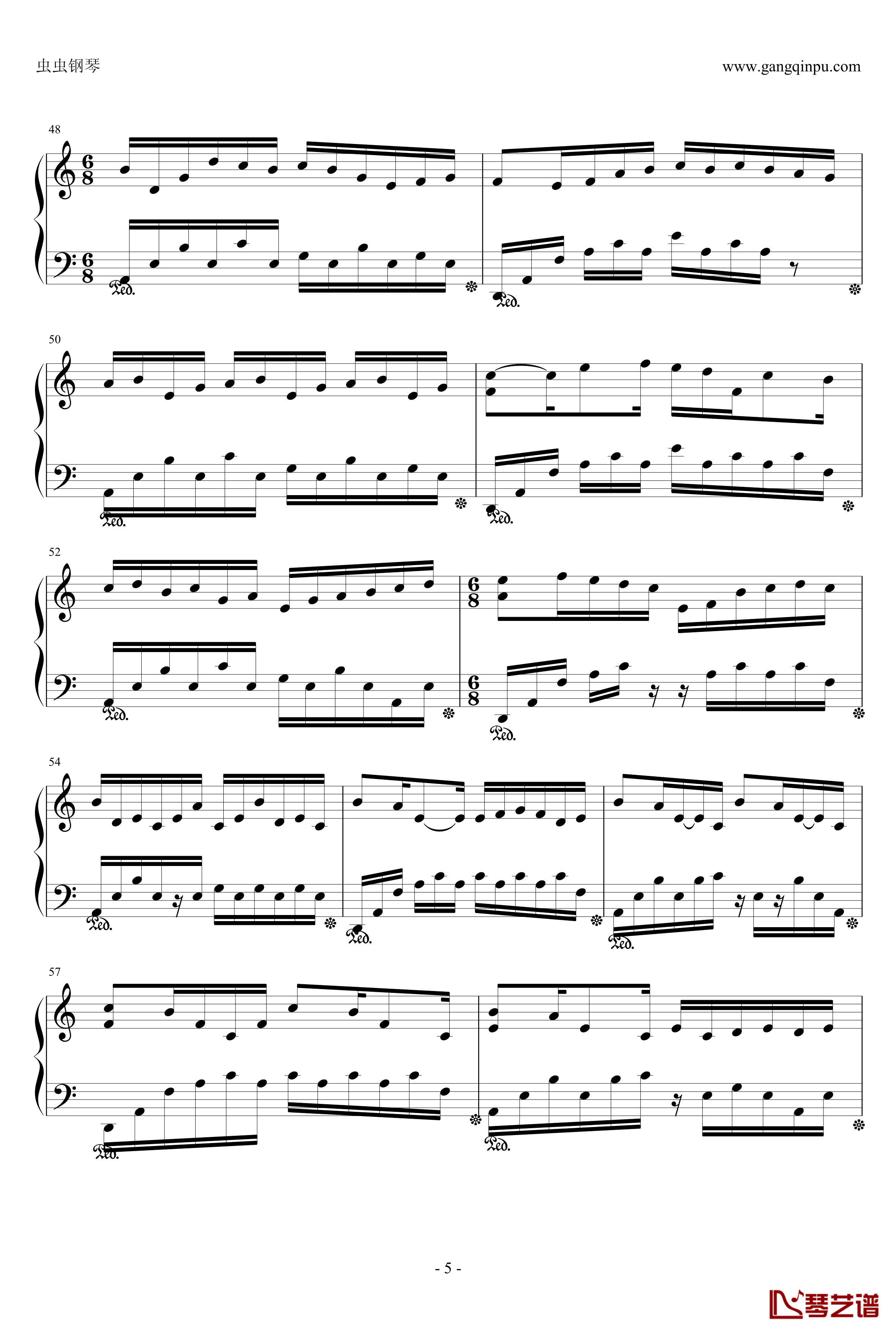 前声音钢琴谱-Yiruma5
