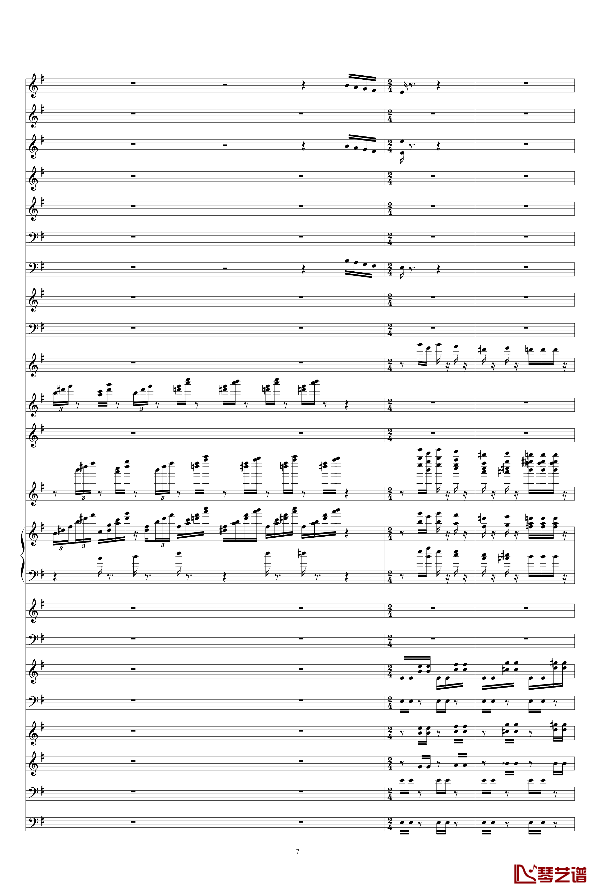 糖果仙子舞曲钢琴谱-柴科夫斯基-Peter Ilyich Tchaikovsky7