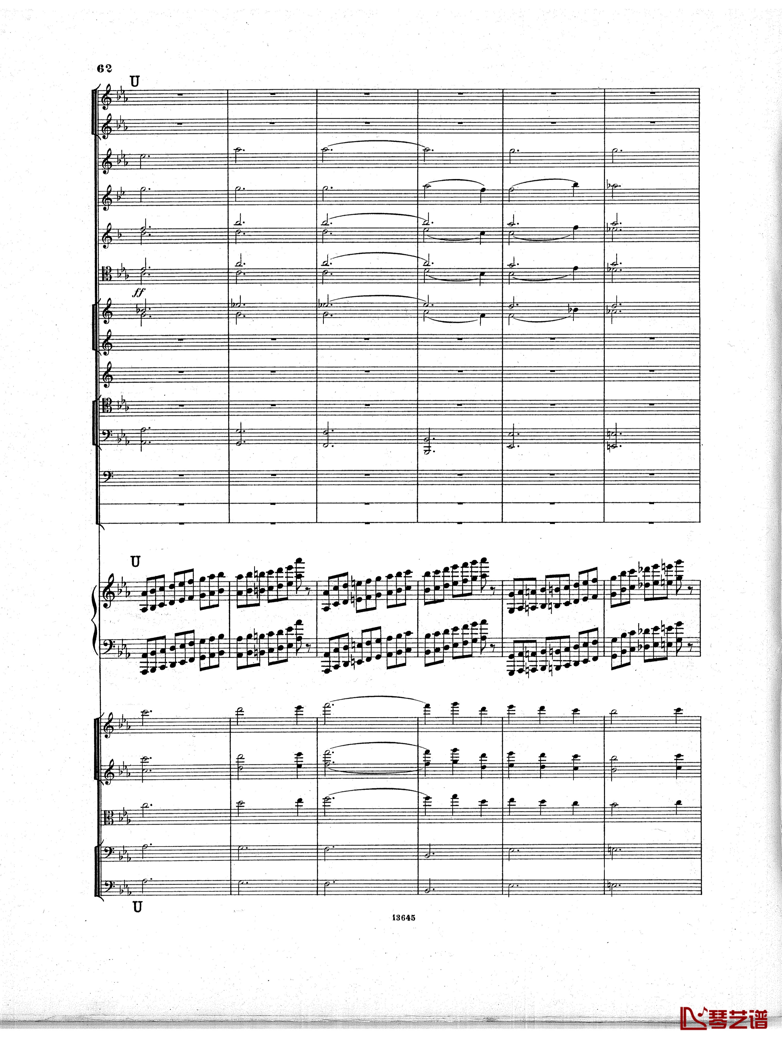 Lyapunov 降E小调第一钢琴协奏曲 Op.4钢琴谱-Lyapunov61
