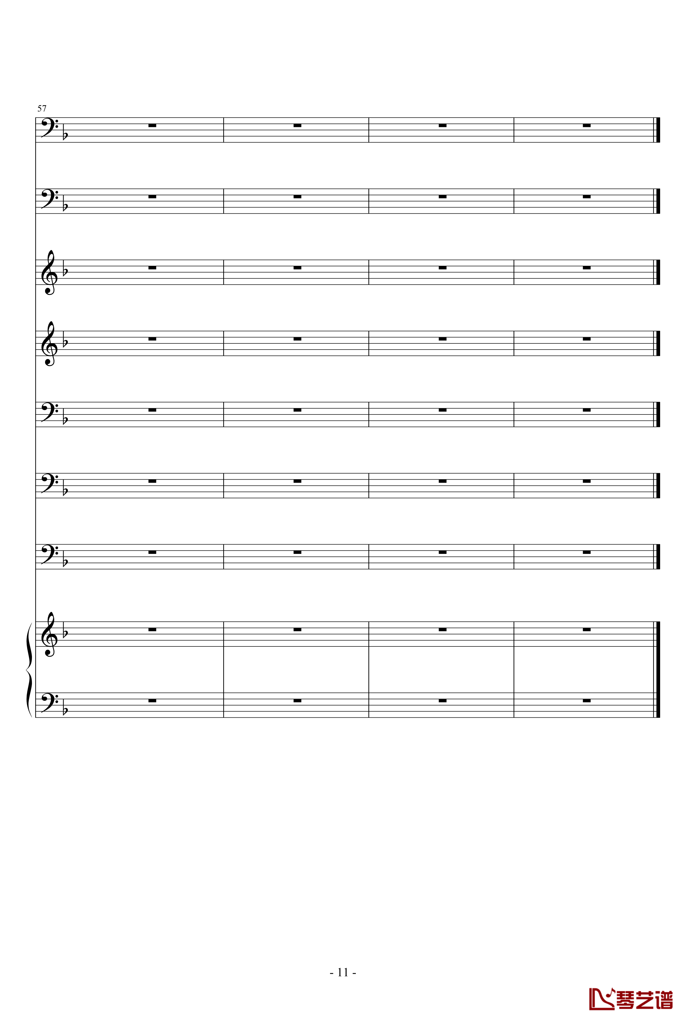 The Song of AFCG钢琴谱-Intro-Ｓòrγy.11
