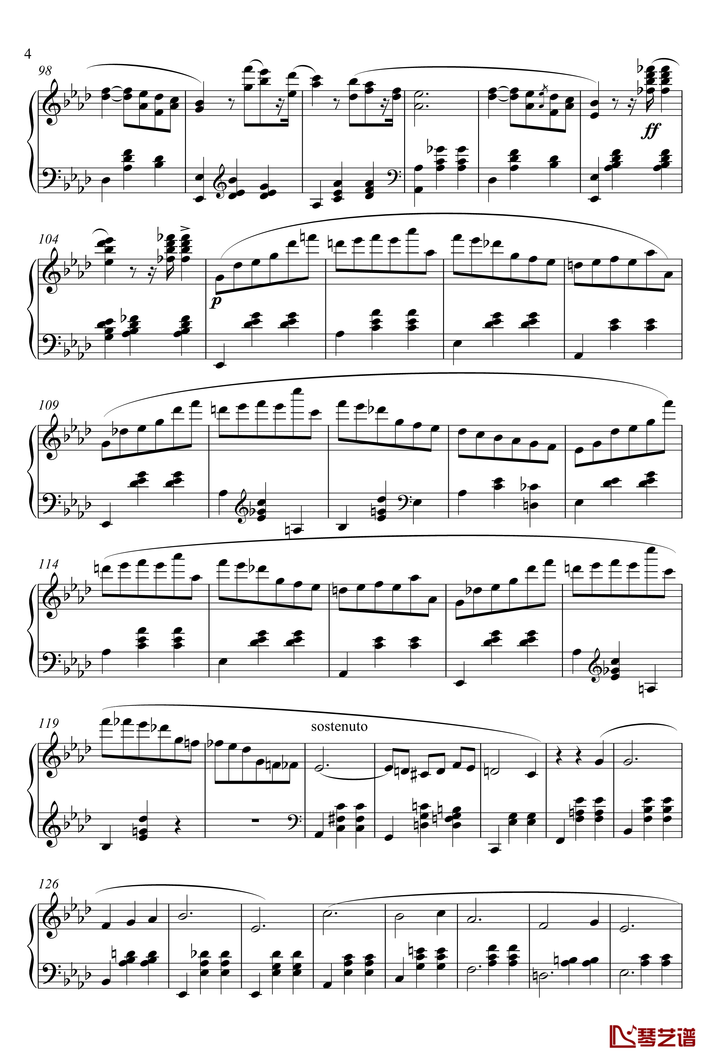 waltz No.5钢琴谱-肖邦-chopin4