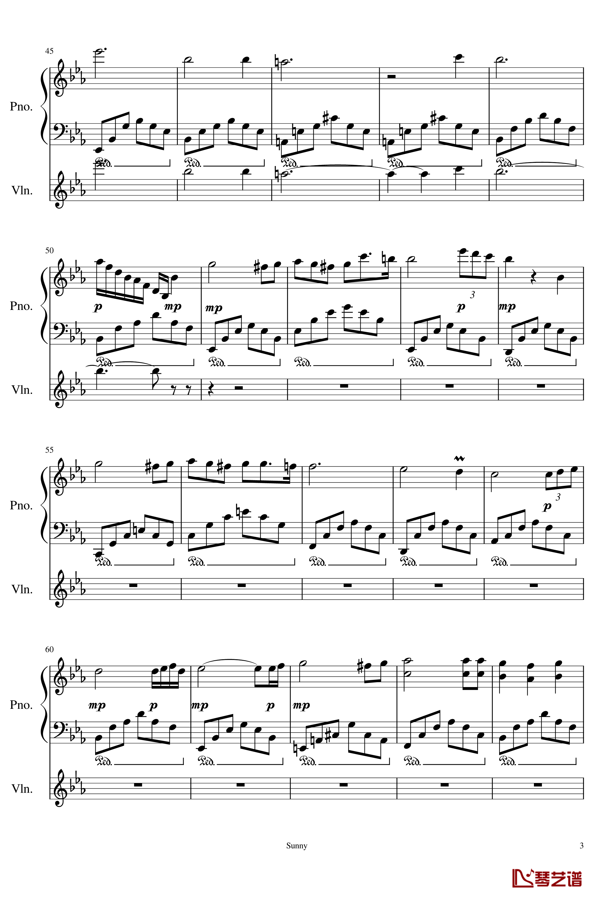 Op.1-1 钢琴谱-My First Music-SunnyAK473
