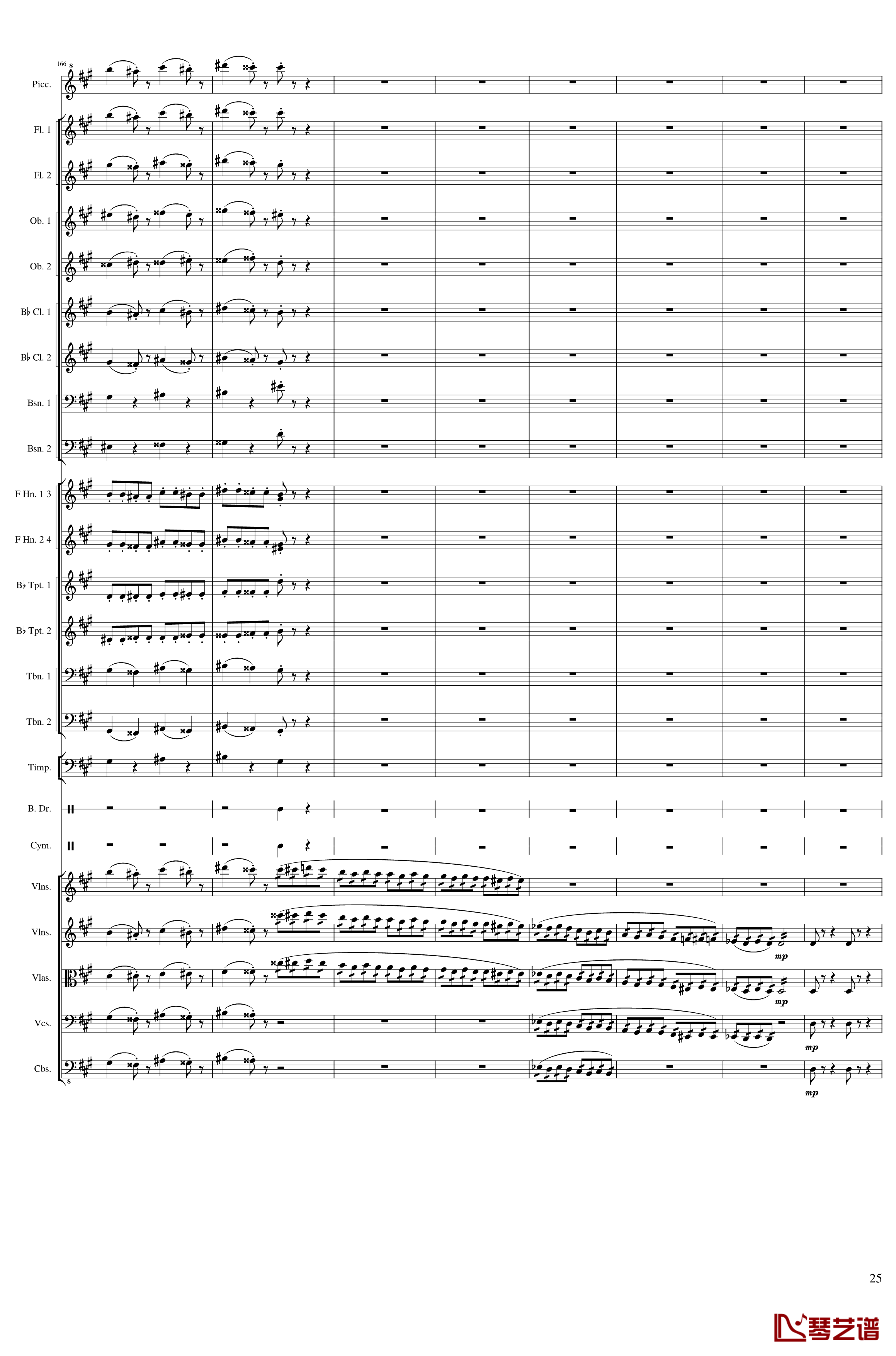 Carnival钢琴谱-Op.posth-一个球25