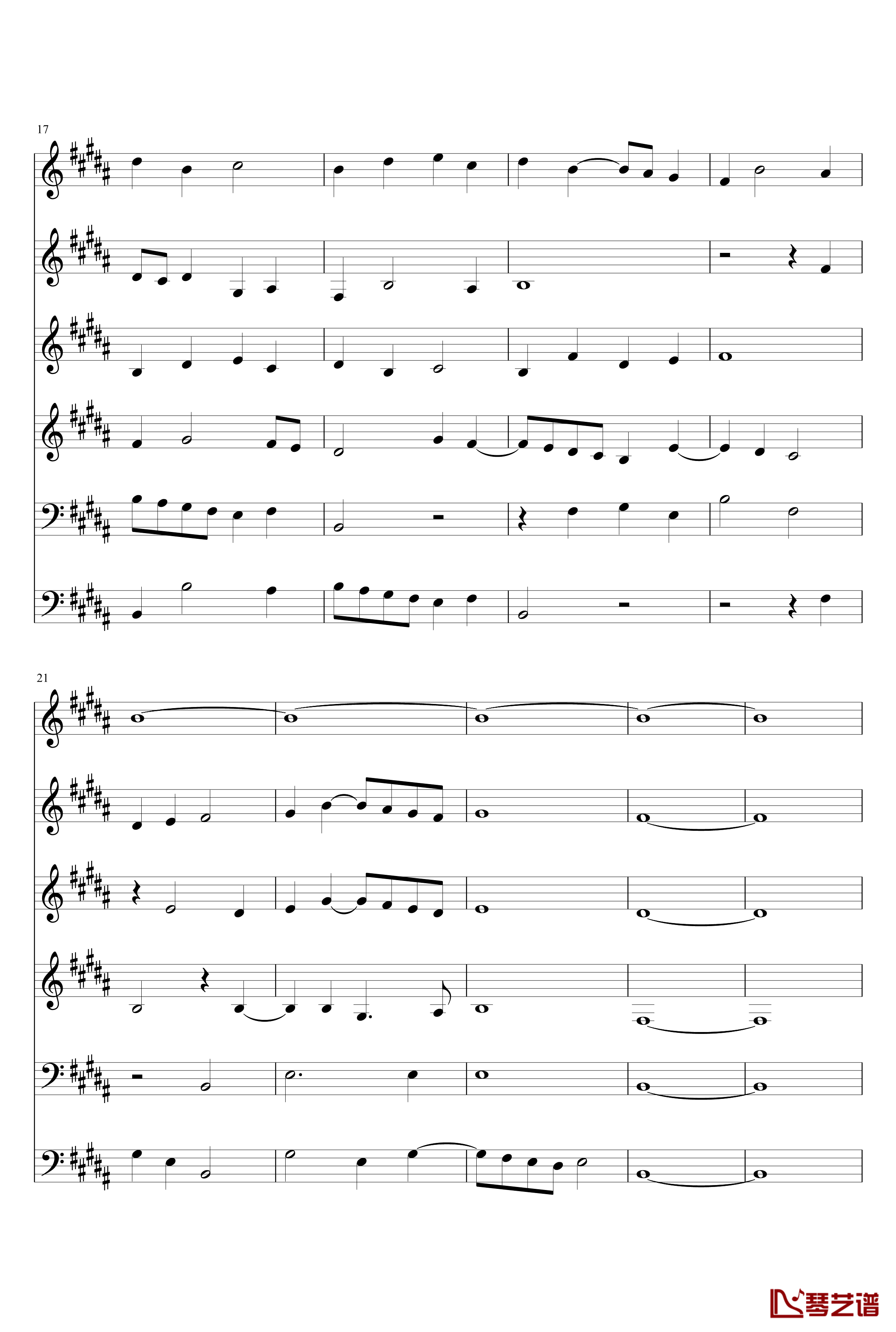 Missa Papae Marcelli钢琴谱-Kyrie-帕莱斯特里那-Palestrina3