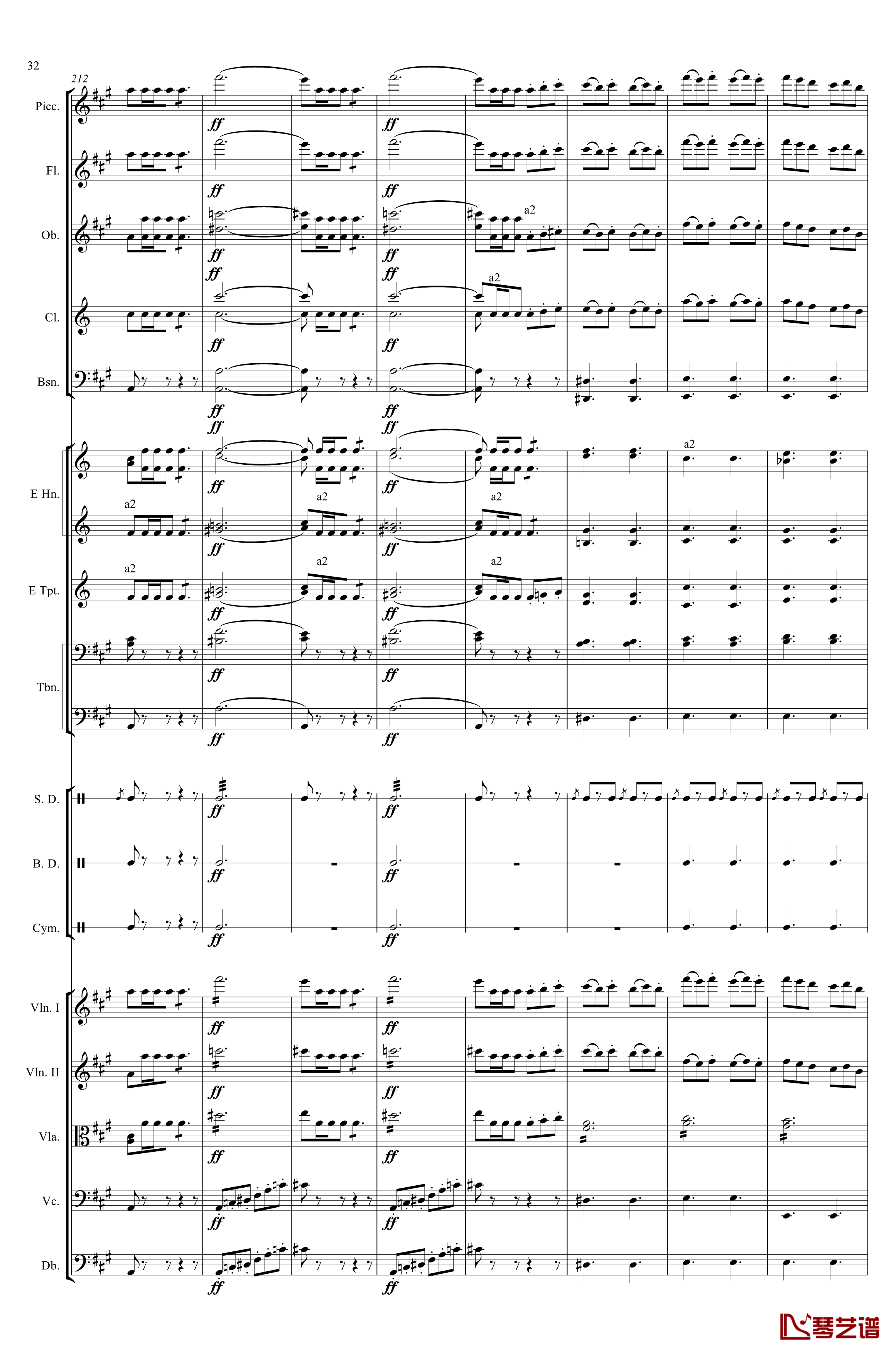 轻骑兵序曲钢琴谱-Franz von Suppe32