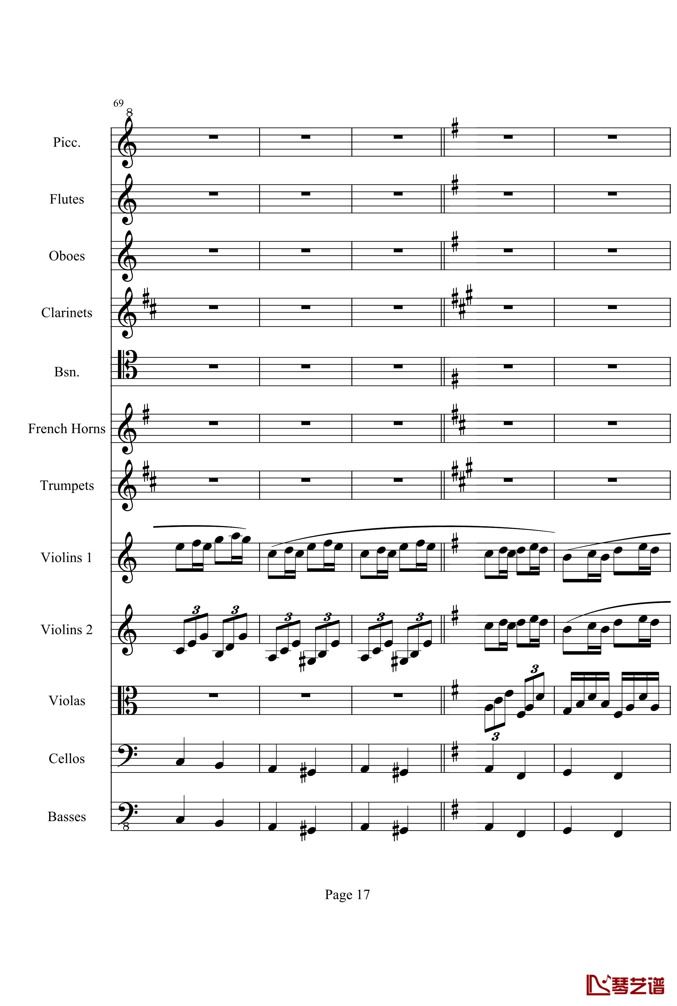 奏鸣曲之交响钢琴谱-第25首-Ⅲ-贝多芬-beethoven17