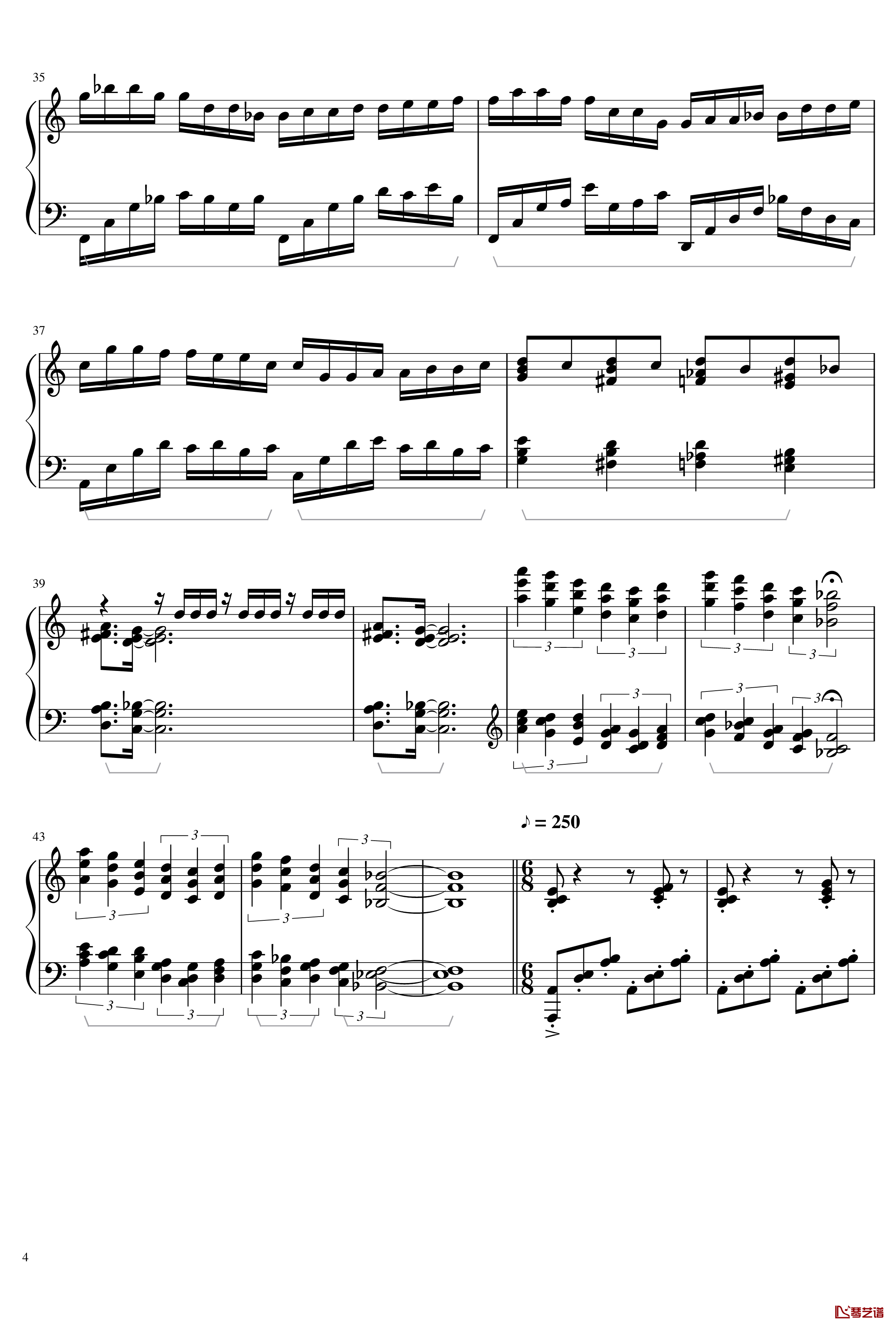 冥5钢琴谱-yewwc4