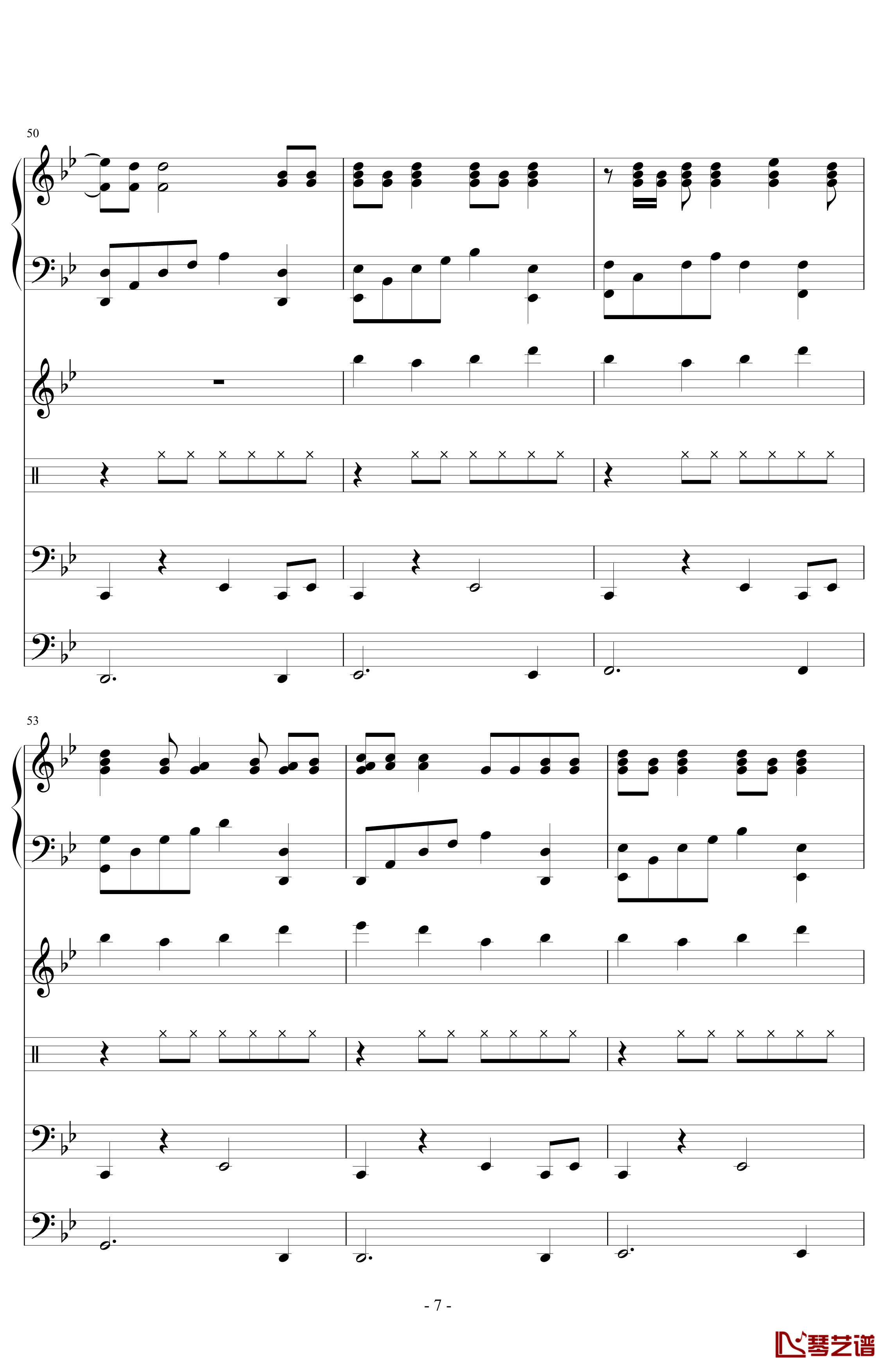 Annabelle钢琴谱-悲伤钢琴7