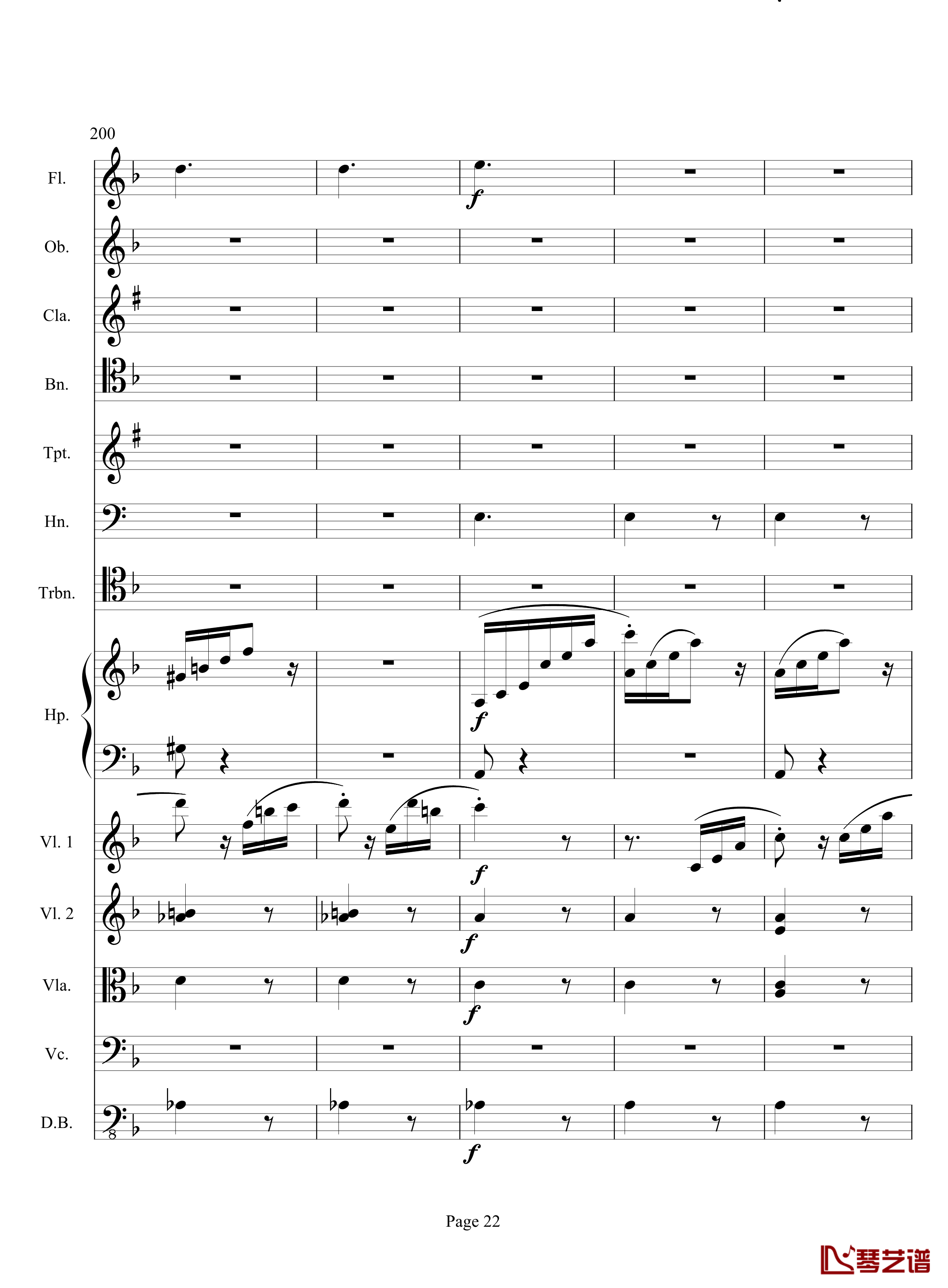 奏鸣曲之交响钢琴谱-第17首-Ⅲ-贝多芬-beethoven22