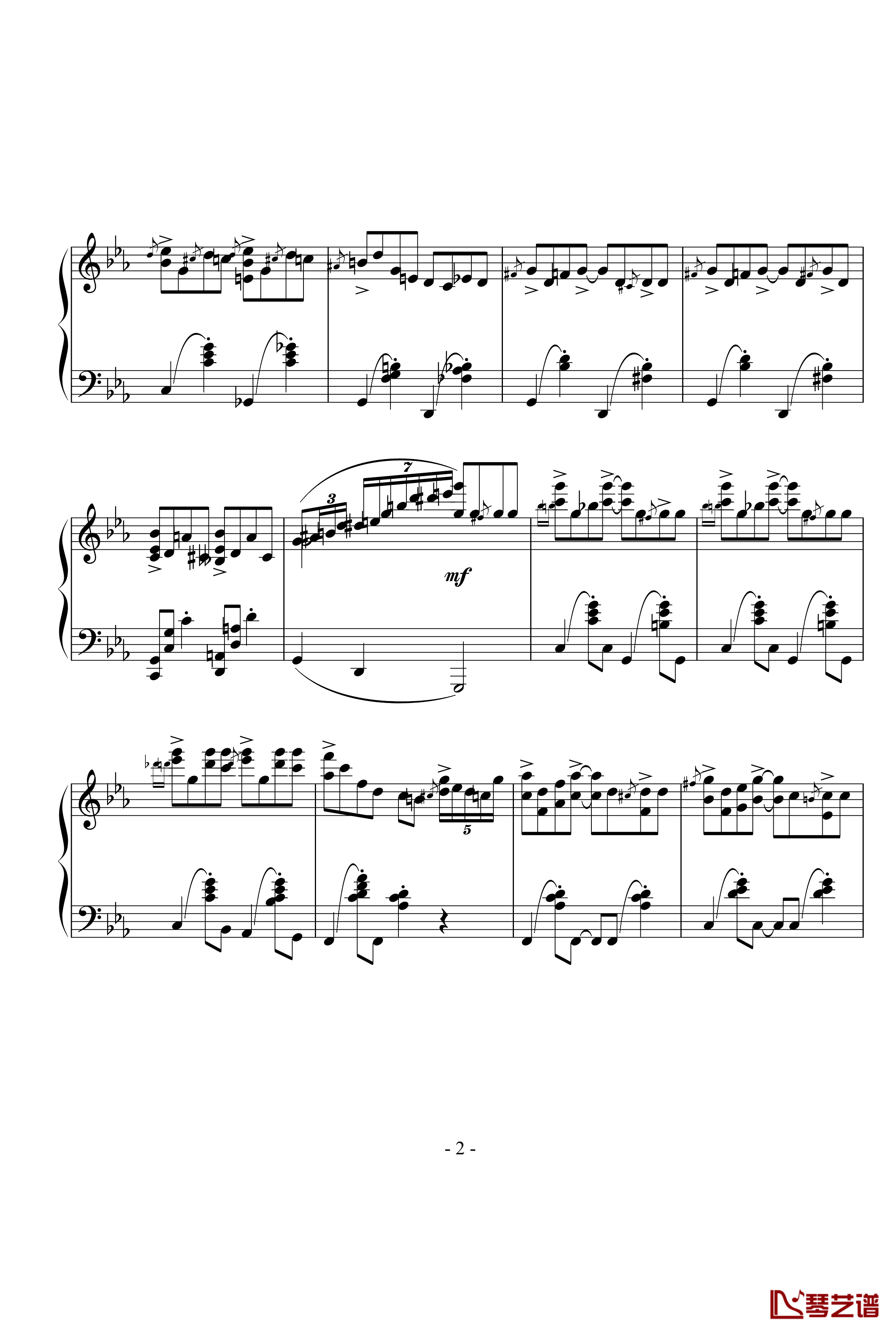 Crazy Rhythm钢琴谱-Jazz-未知作者2