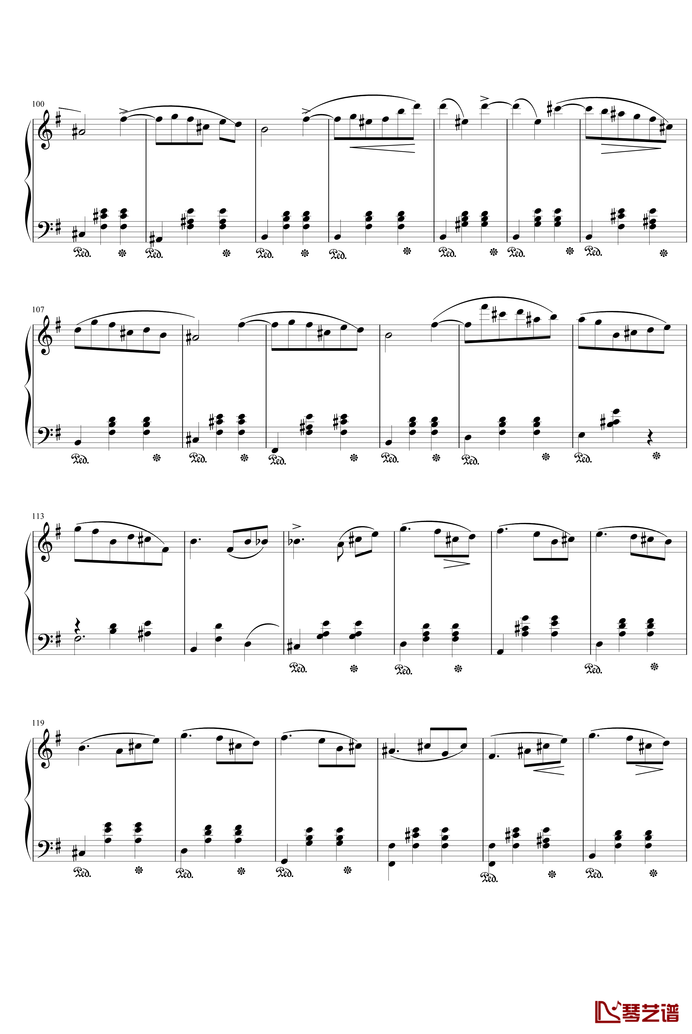 圆舞曲Op.69 No.2钢琴谱-肖邦-chopin5