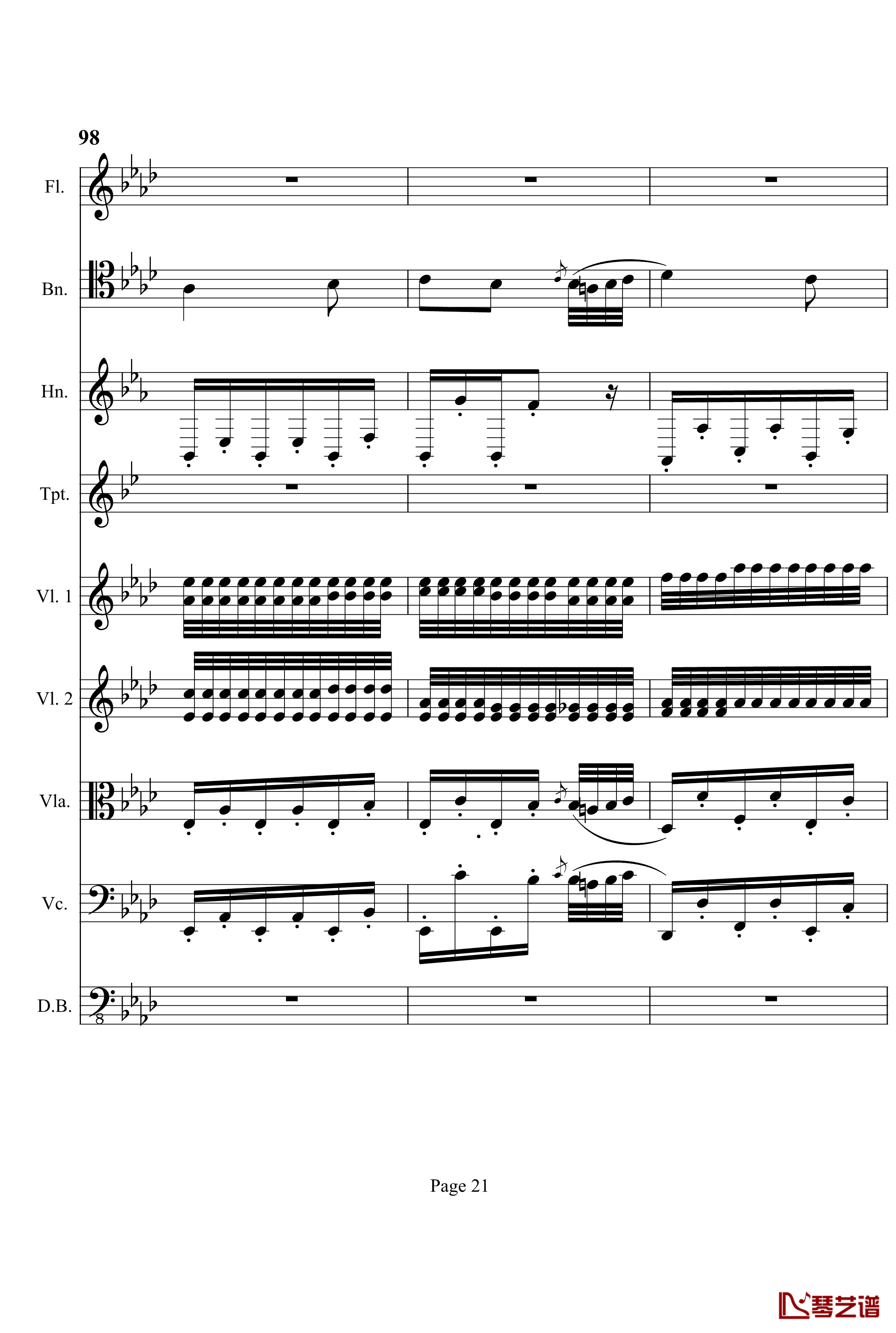 奏鸣曲之交响钢琴谱-第12首-Ⅰ-贝多芬-beethoven21