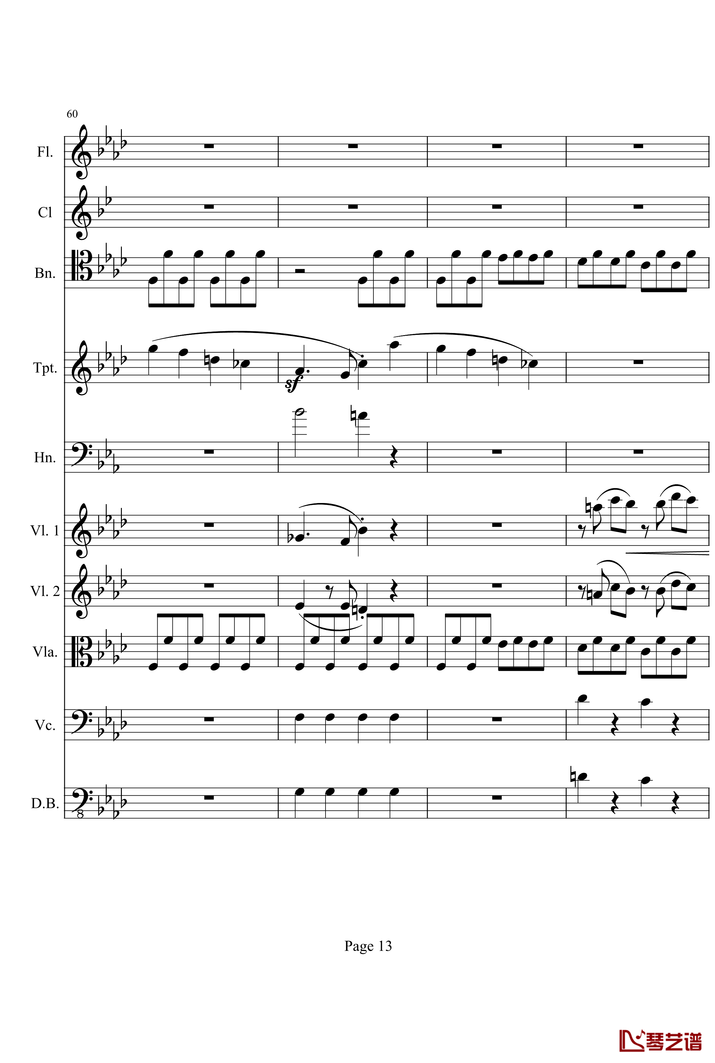 奏鸣曲之交响钢琴谱-第1首-Ⅰ-贝多芬-beethoven13