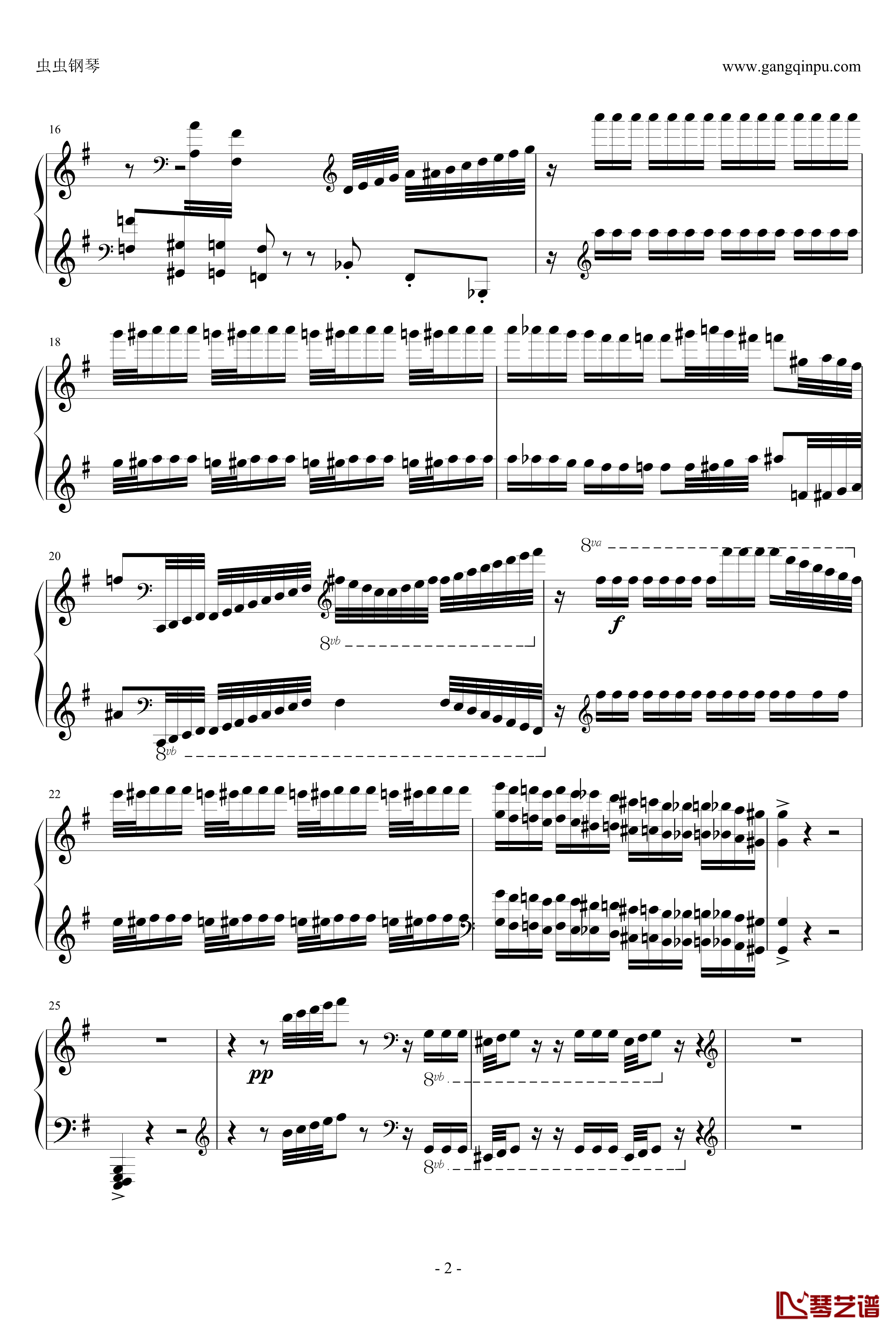 Sabre Dance钢琴谱-马刀舞曲-马克西姆-Maksim·Mrvica2