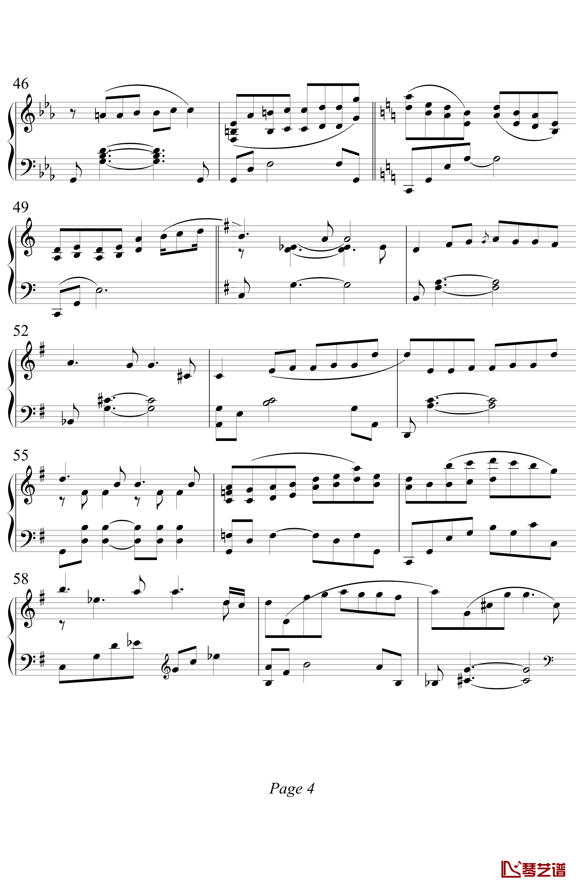 overture钢琴谱-Yiruma4
