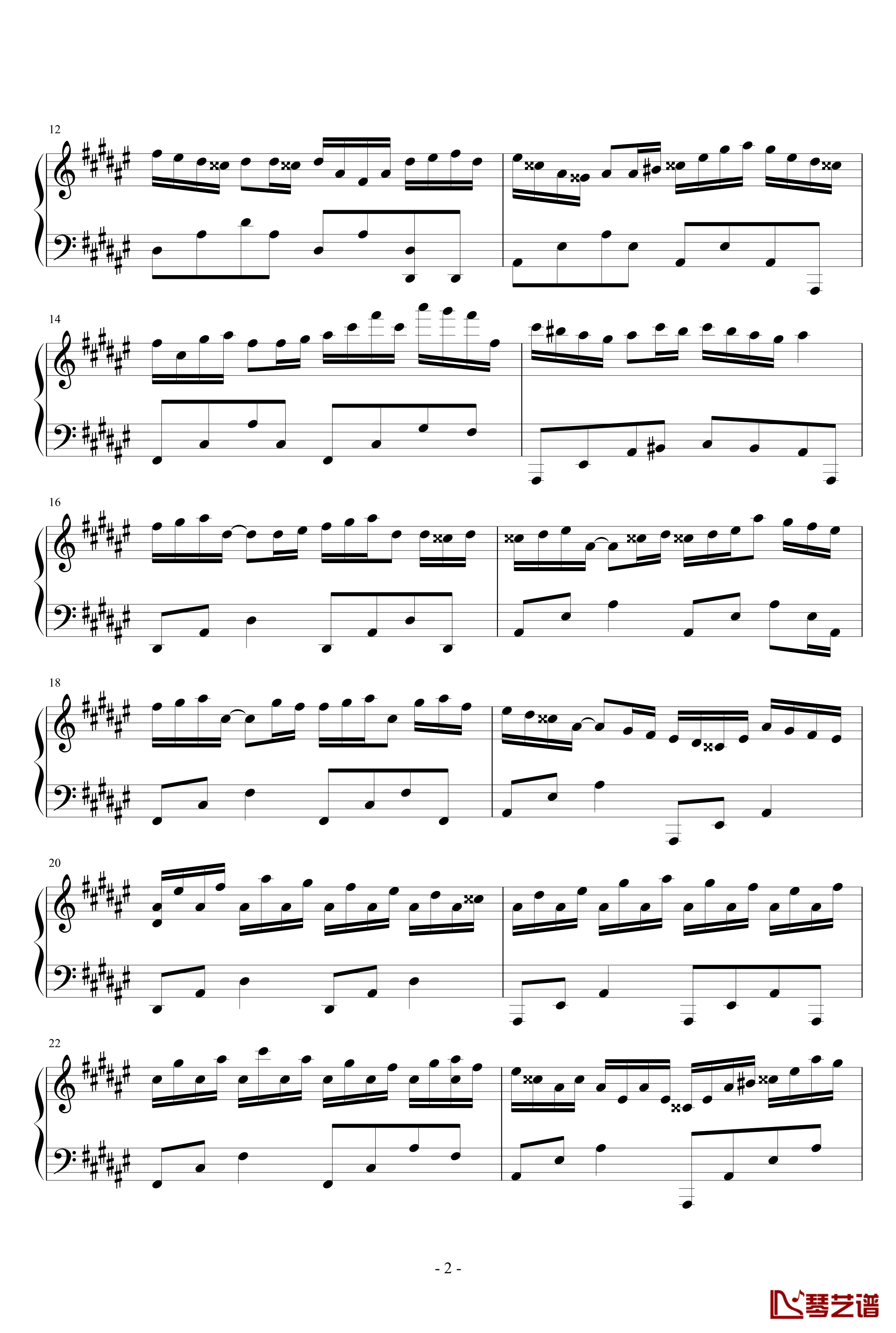 Deceit钢琴谱-Ｓòrγy.2