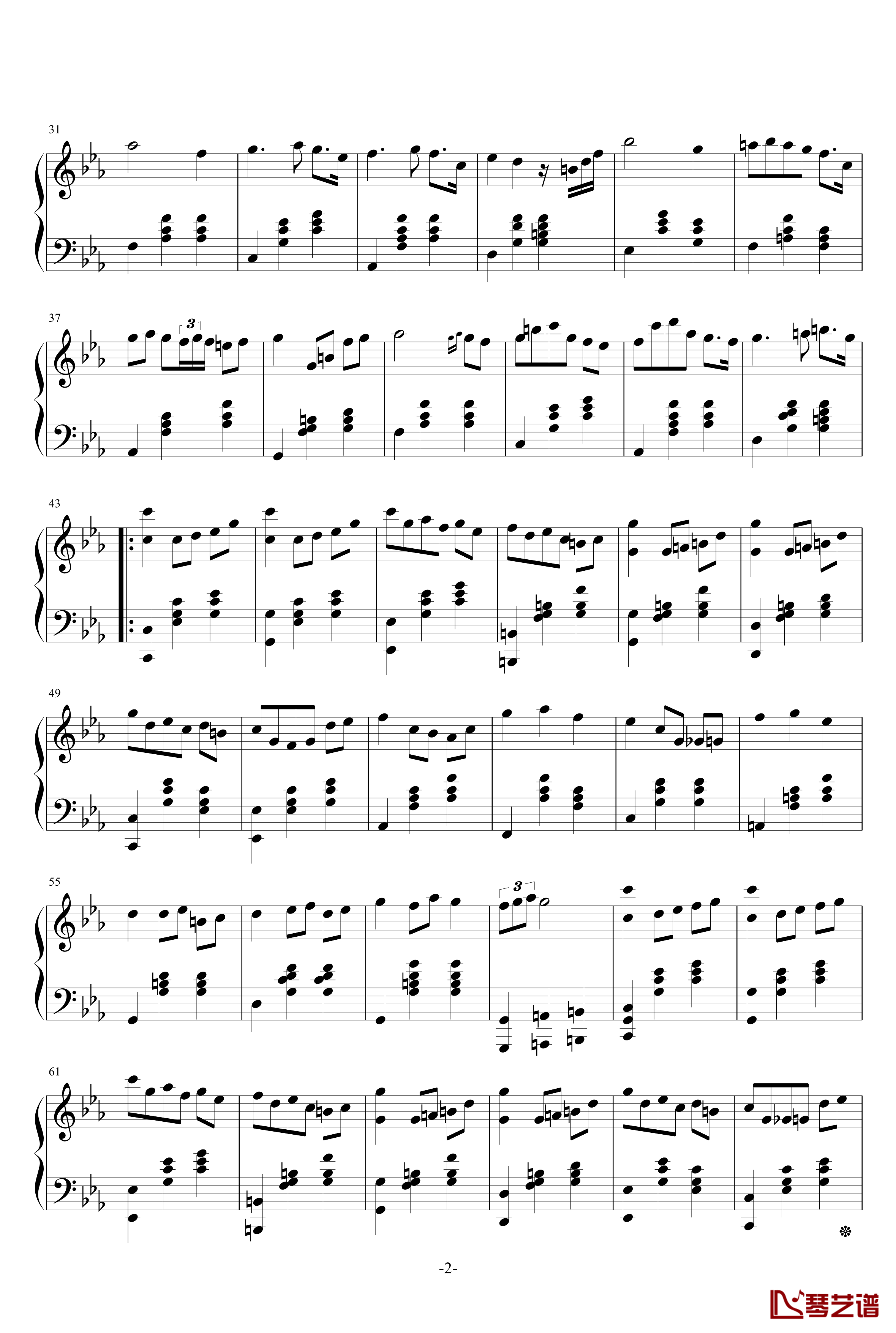 15 Waltz Mew钢琴谱-梦幻圆舞曲-AlfredAria2
