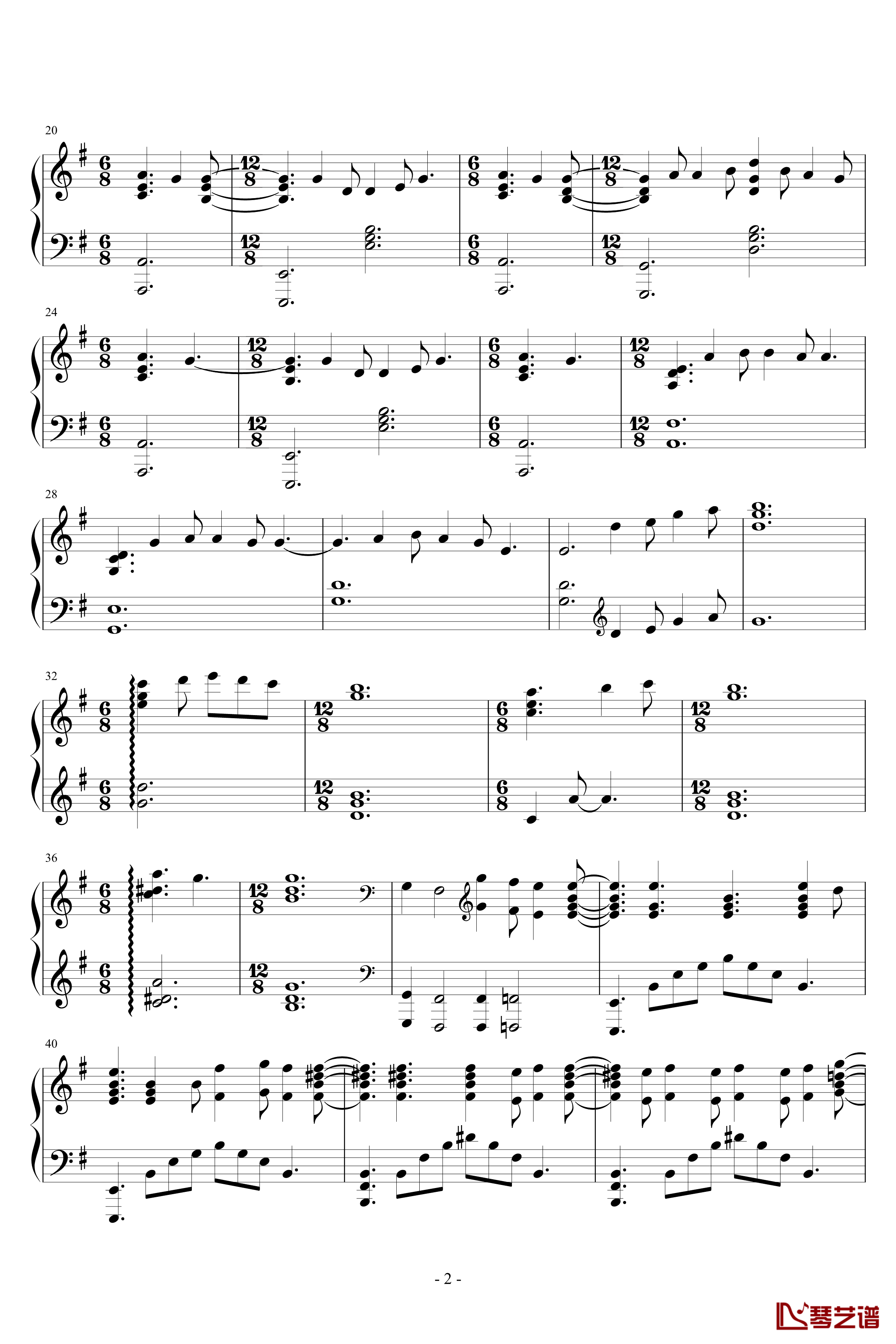 Comsenz Ithoton钢琴谱-Pianonime2