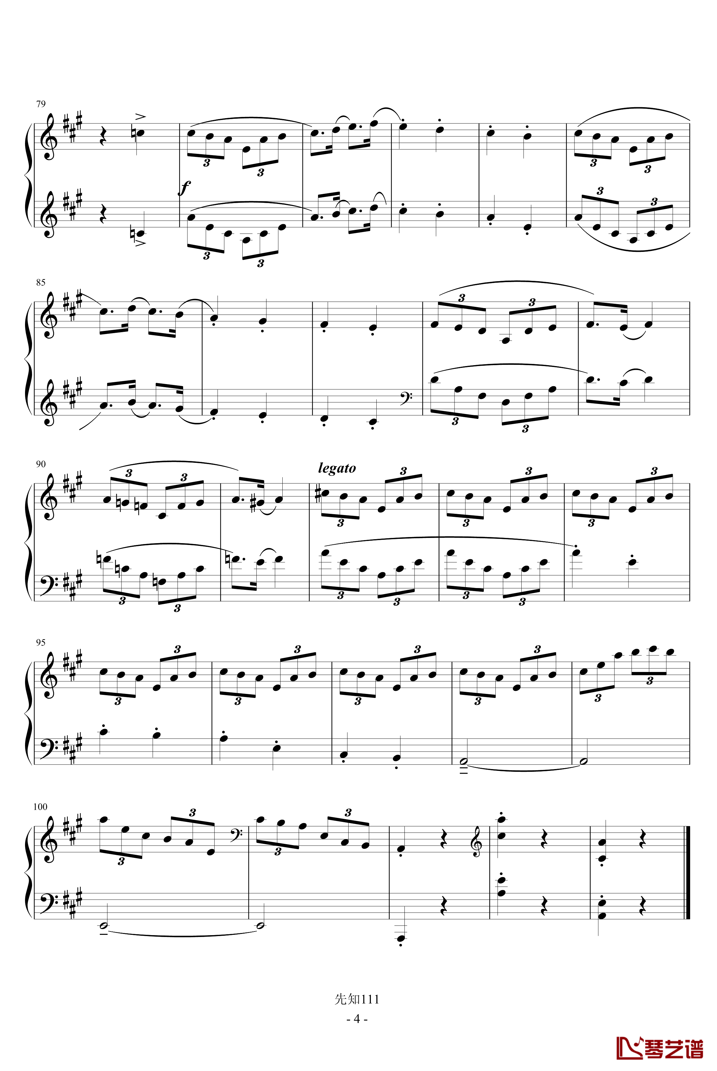 卡巴列夫斯基-练习曲钢琴谱-卡巴列伕斯基4