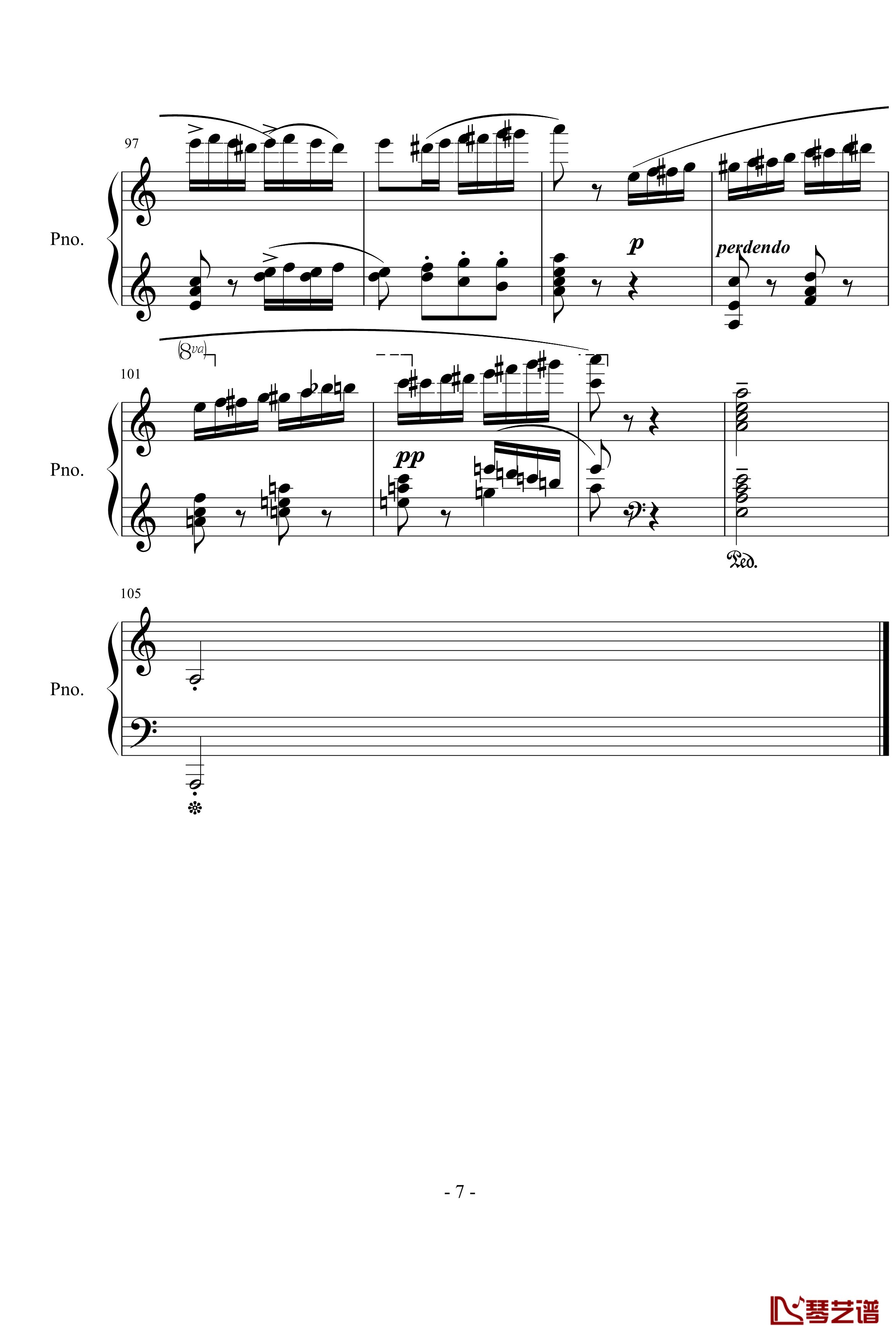 野蜂飞舞钢琴谱-大总谱-马克西姆-Maksim·Mrvica7
