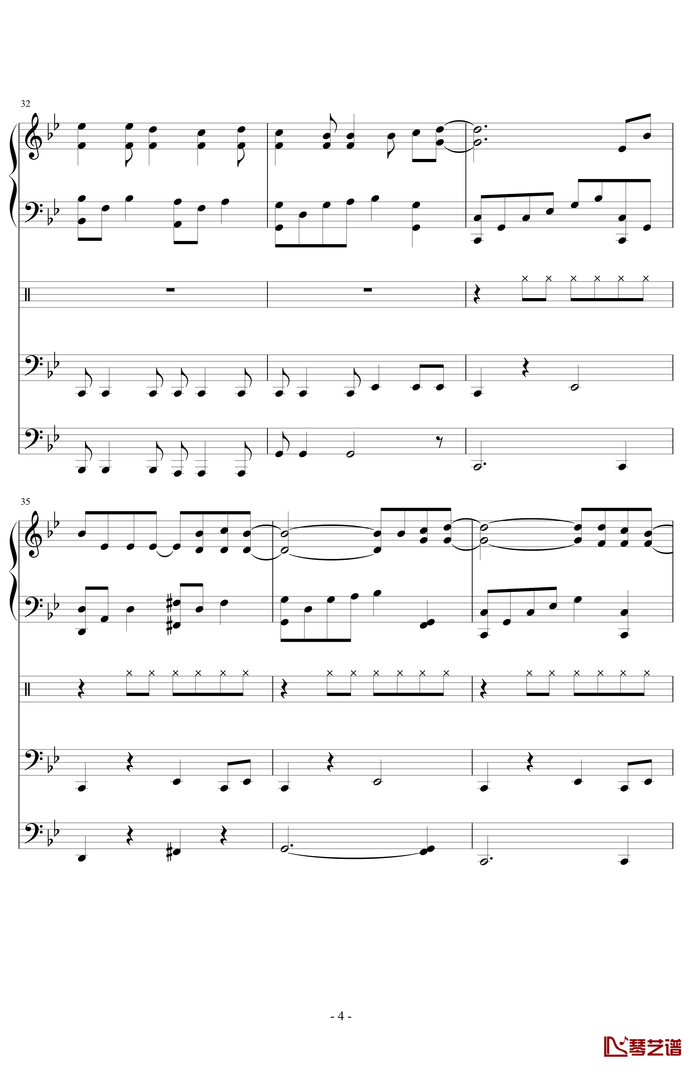 Annabelle钢琴谱-悲伤钢琴4