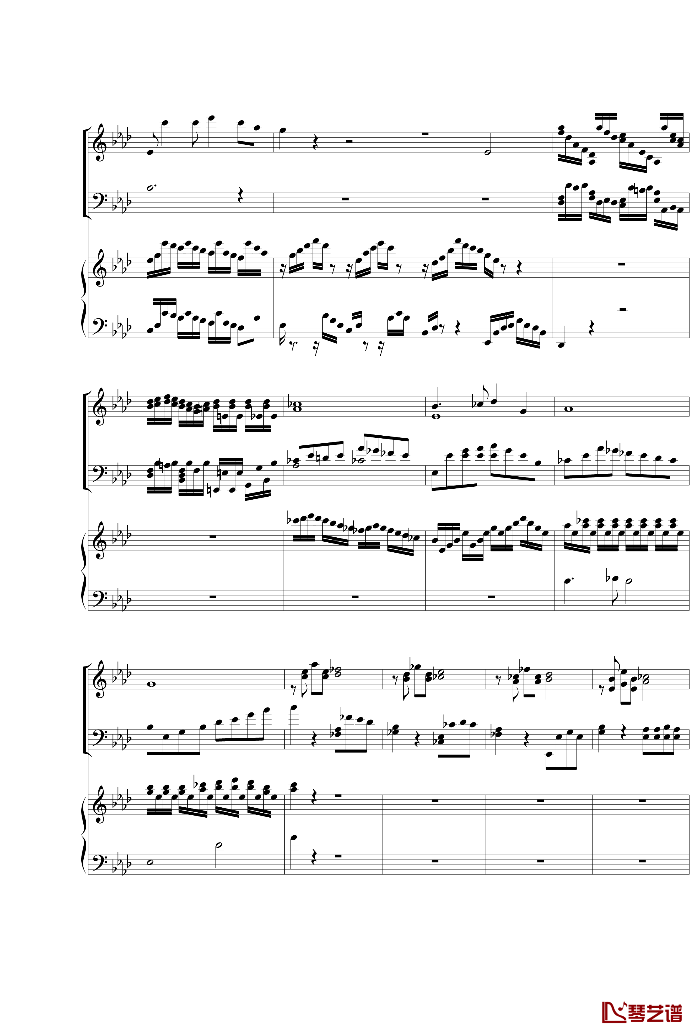 Piano Concerto钢琴谱 No.2-nzh193420