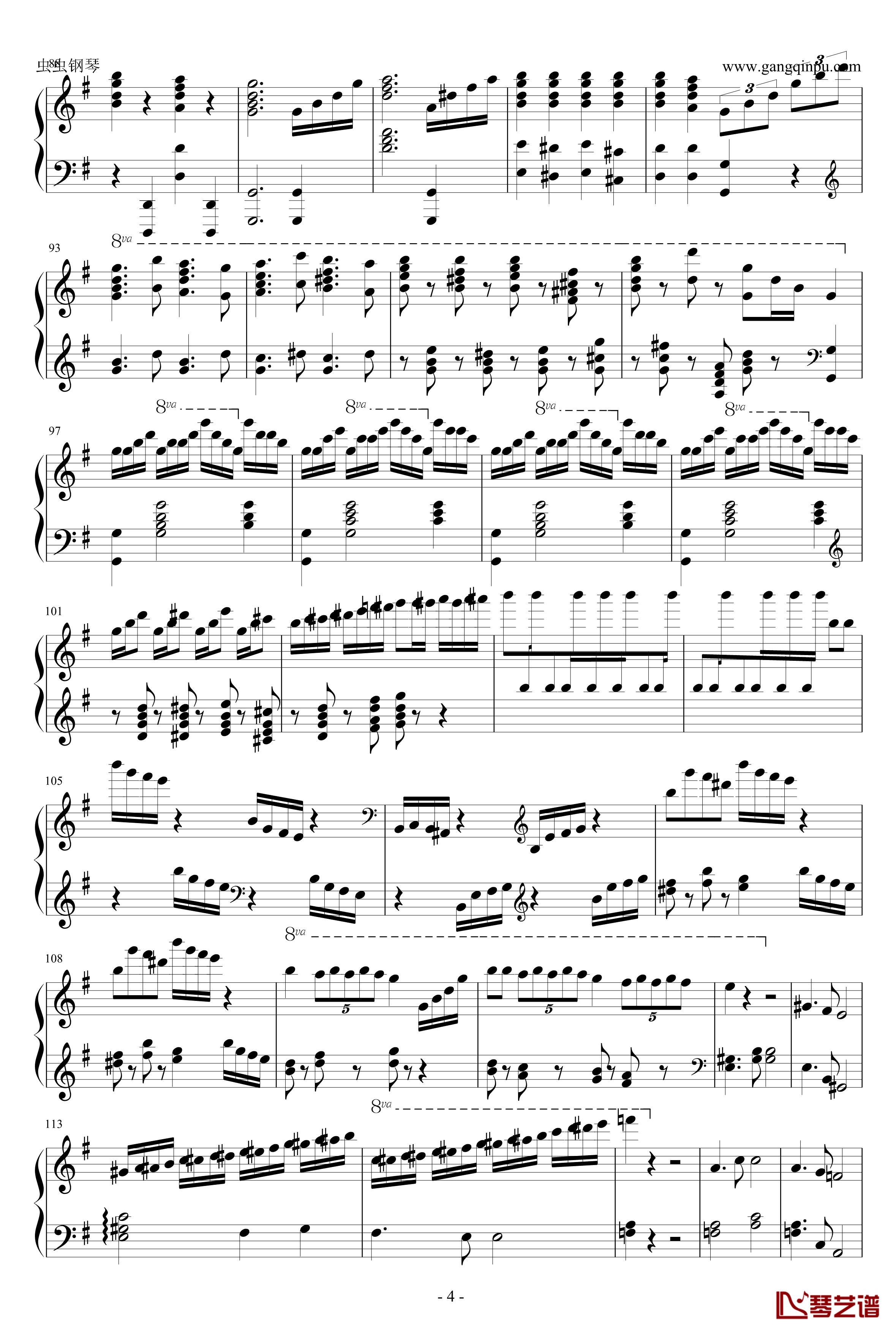 New World Concerto钢琴谱-新世界钢琴协奏曲-马克西姆maksim钢琴谱-2-Maksim·Mrvica4