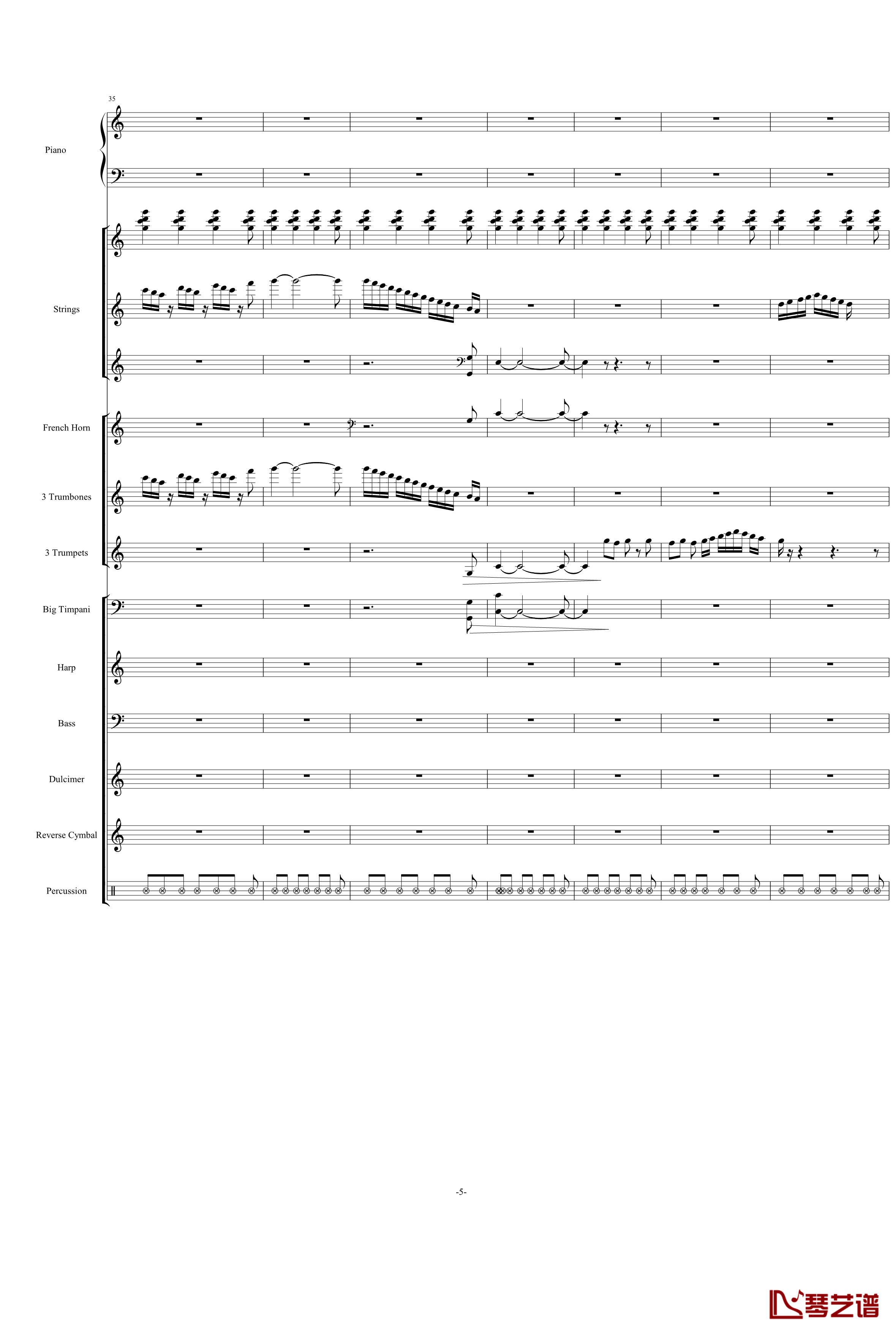 Santorini圣托里尼钢琴谱-完整版-雅尼5