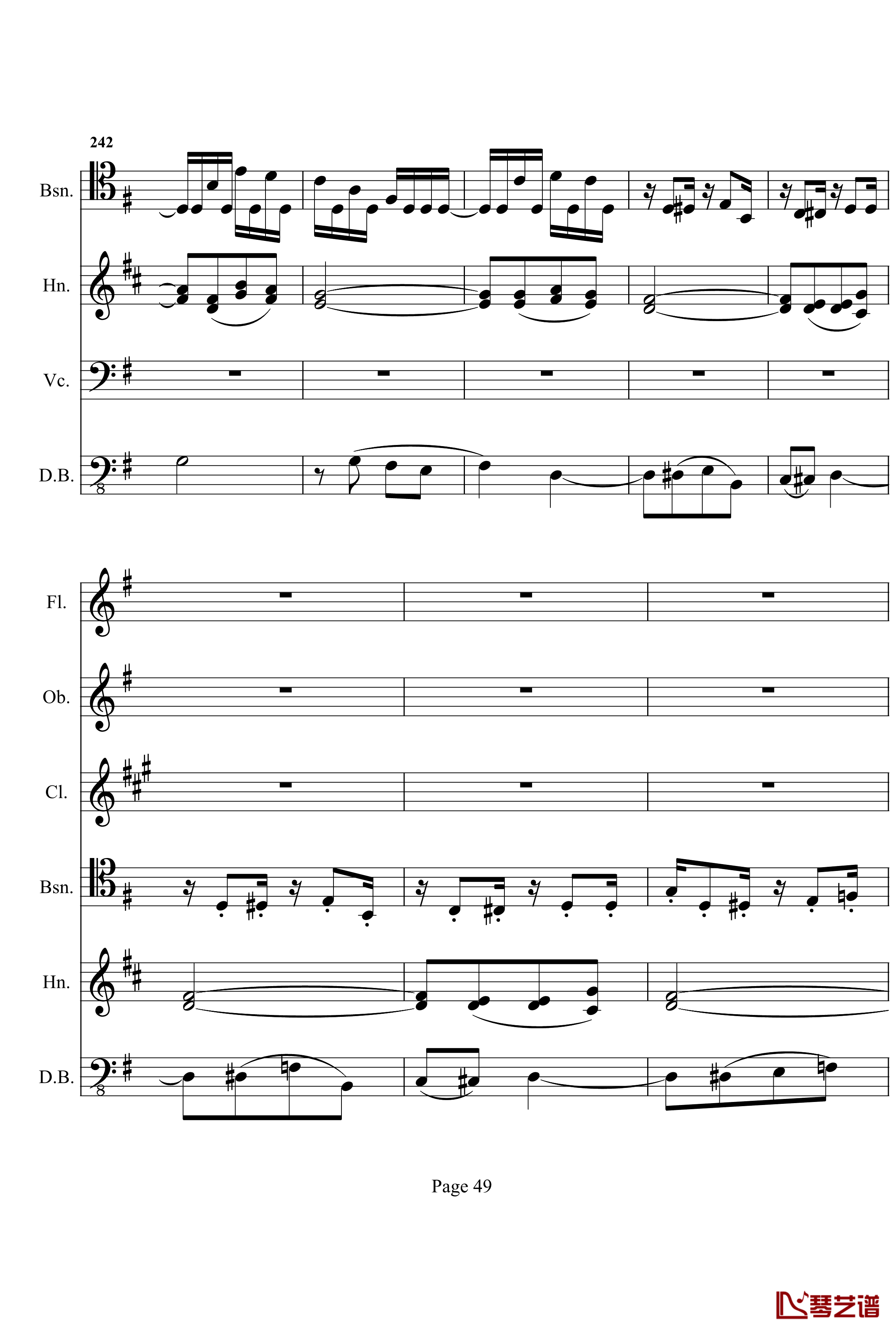 奏鸣曲之交响钢琴谱- 第十首-Ⅰ-贝多芬-beethoven49