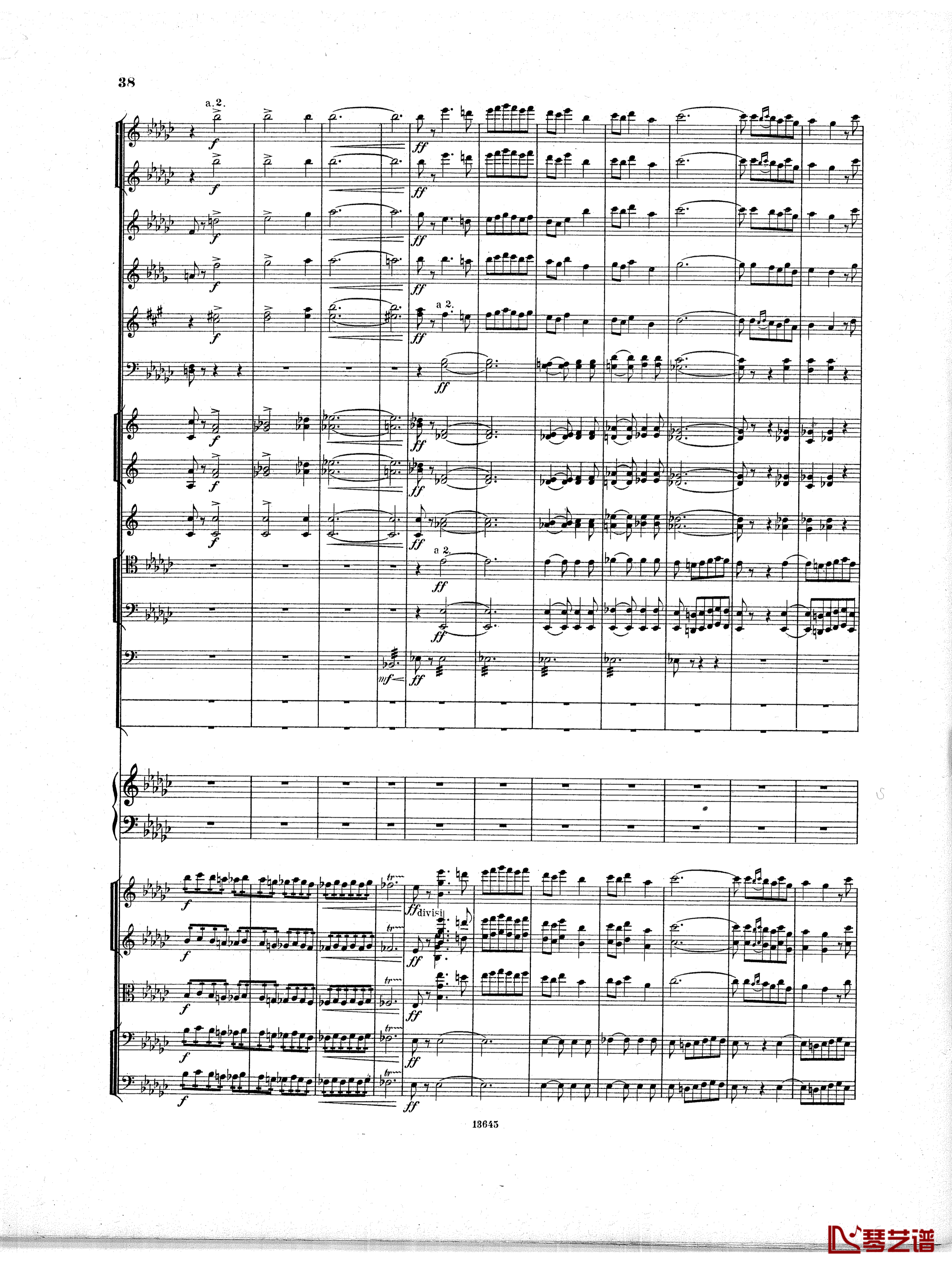 Lyapunov 降E小调第一钢琴协奏曲 Op.4钢琴谱-Lyapunov37