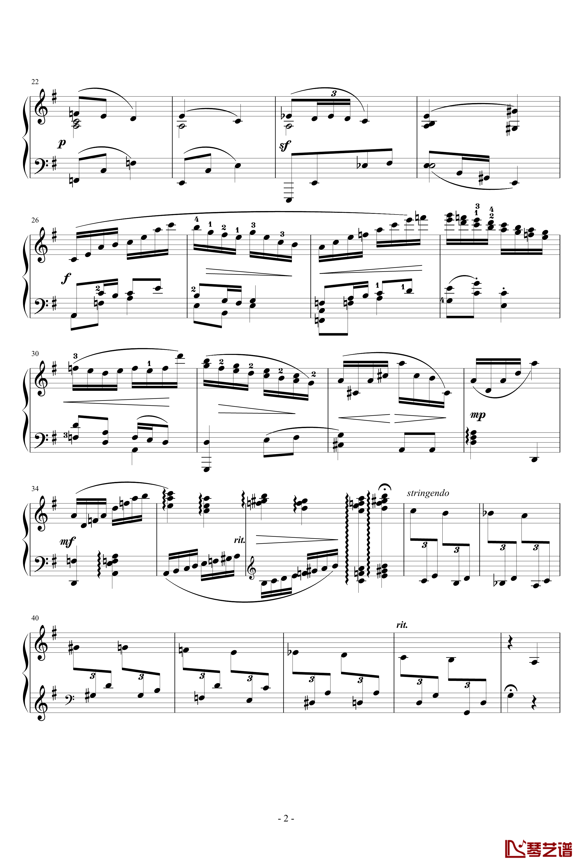 e小调前奏曲钢琴谱 Op-.68 No.1-yutianyue1262