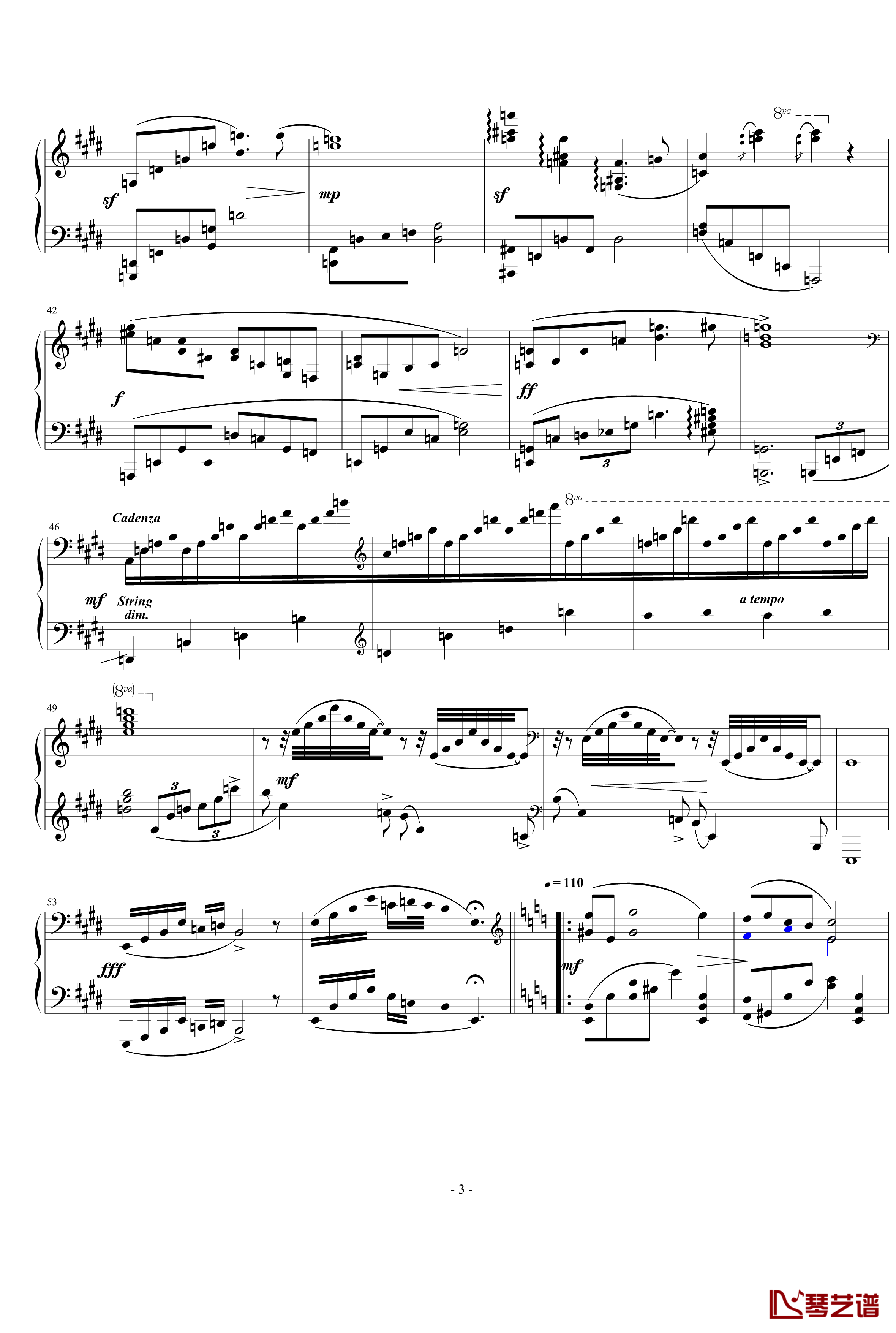 暖春钢琴谱-练习曲-四季-yutianyue1263