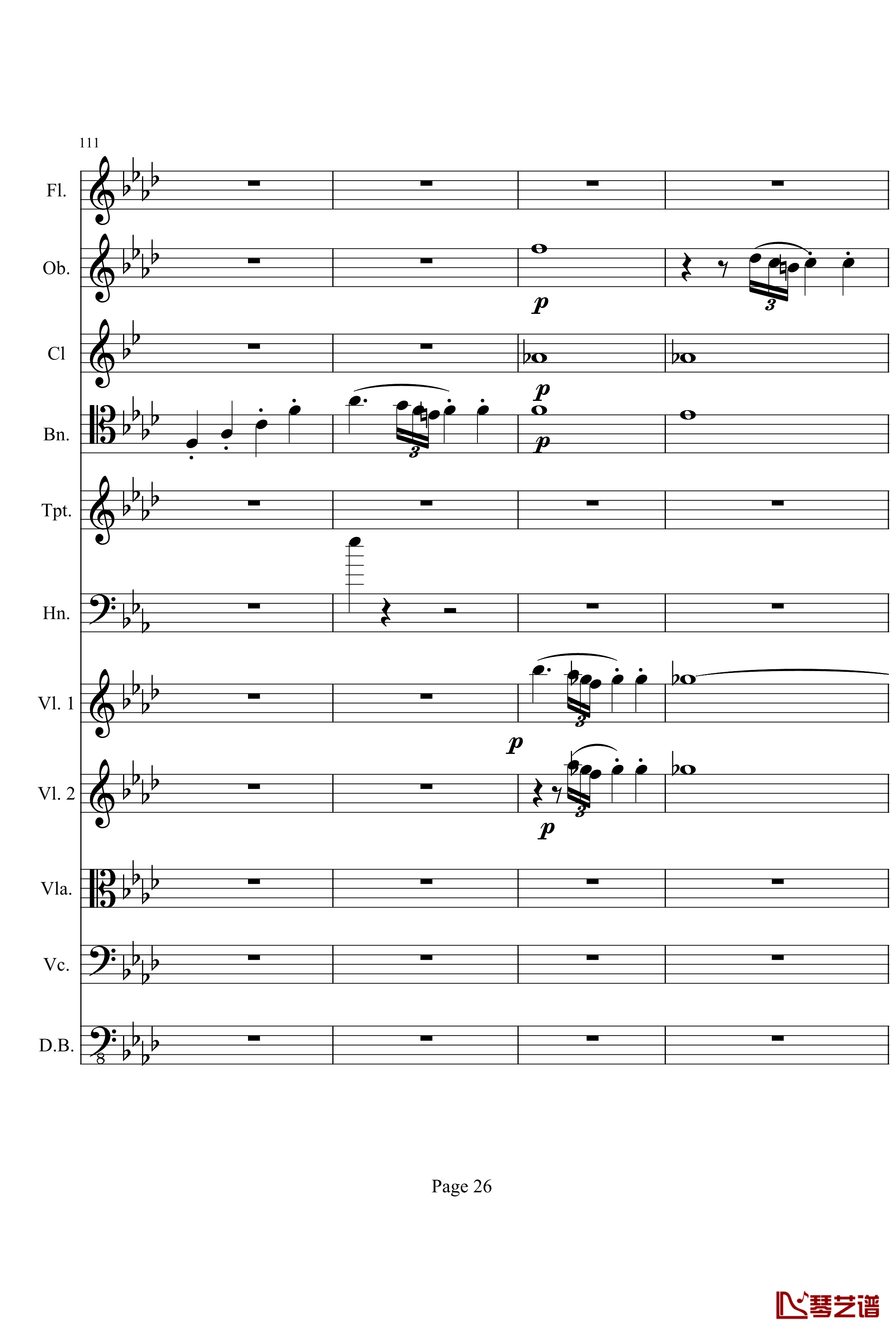 奏鸣曲之交响钢琴谱-第1首-Ⅰ-贝多芬-beethoven26