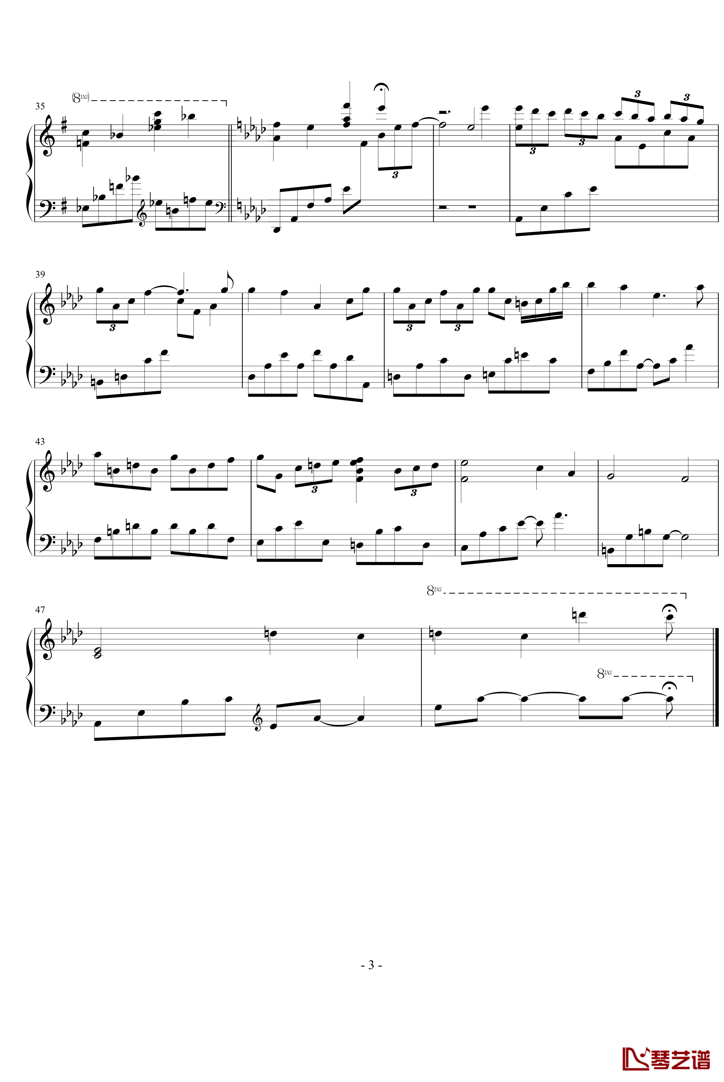 Badaeul Son Yul钢琴谱-Yiruma3