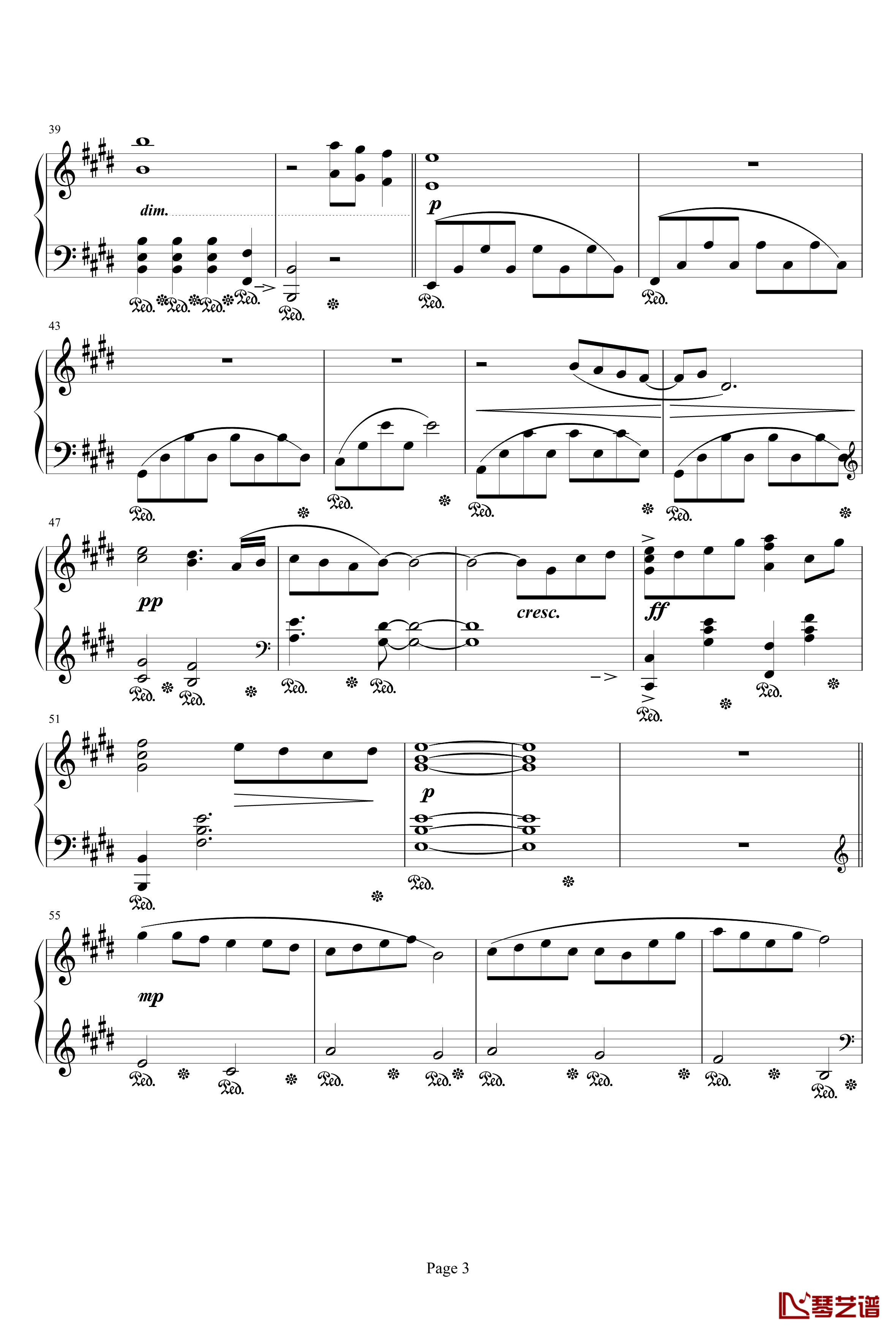Melodies of Life钢琴谱-Main Theme of Final Fantasy IX-最终幻想3